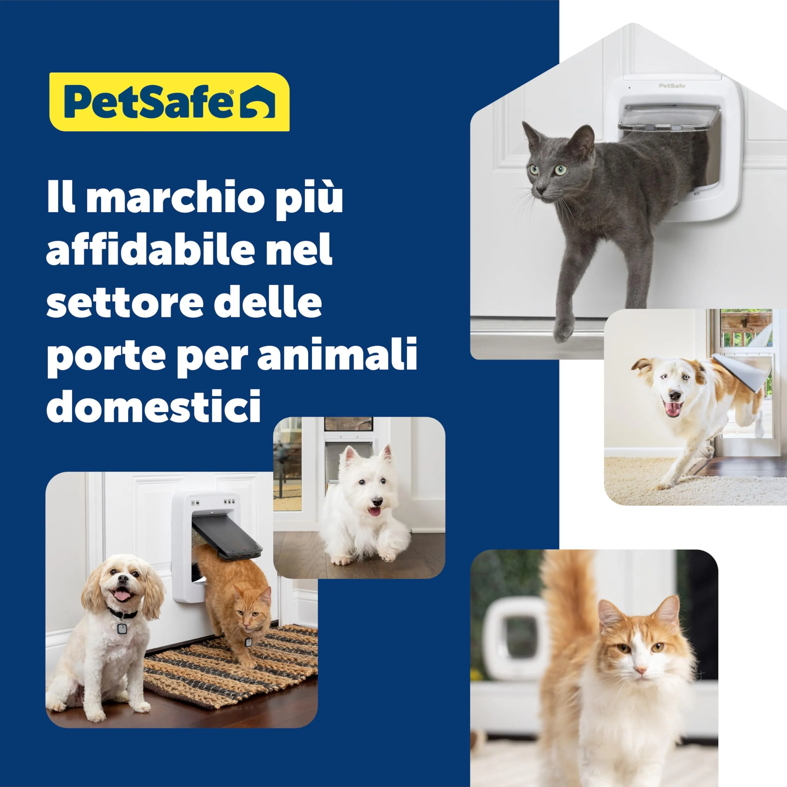 PetSafe Porta per Gatti Microchip, Bianca - immagine 7