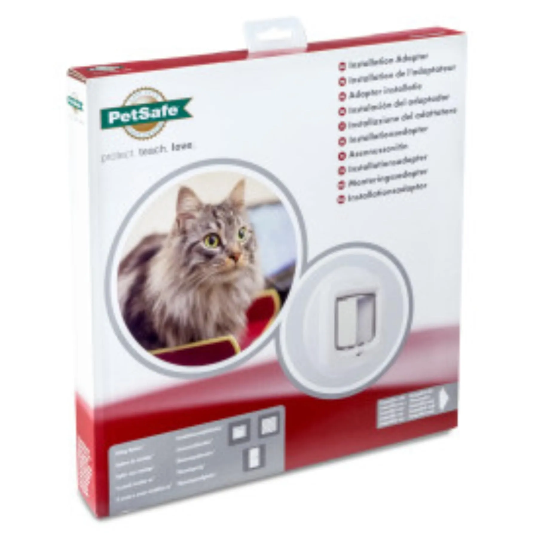 PetSafe Adattatore per Gattaiola Microchip e Blocco Manuale, Bianco - immagine 9