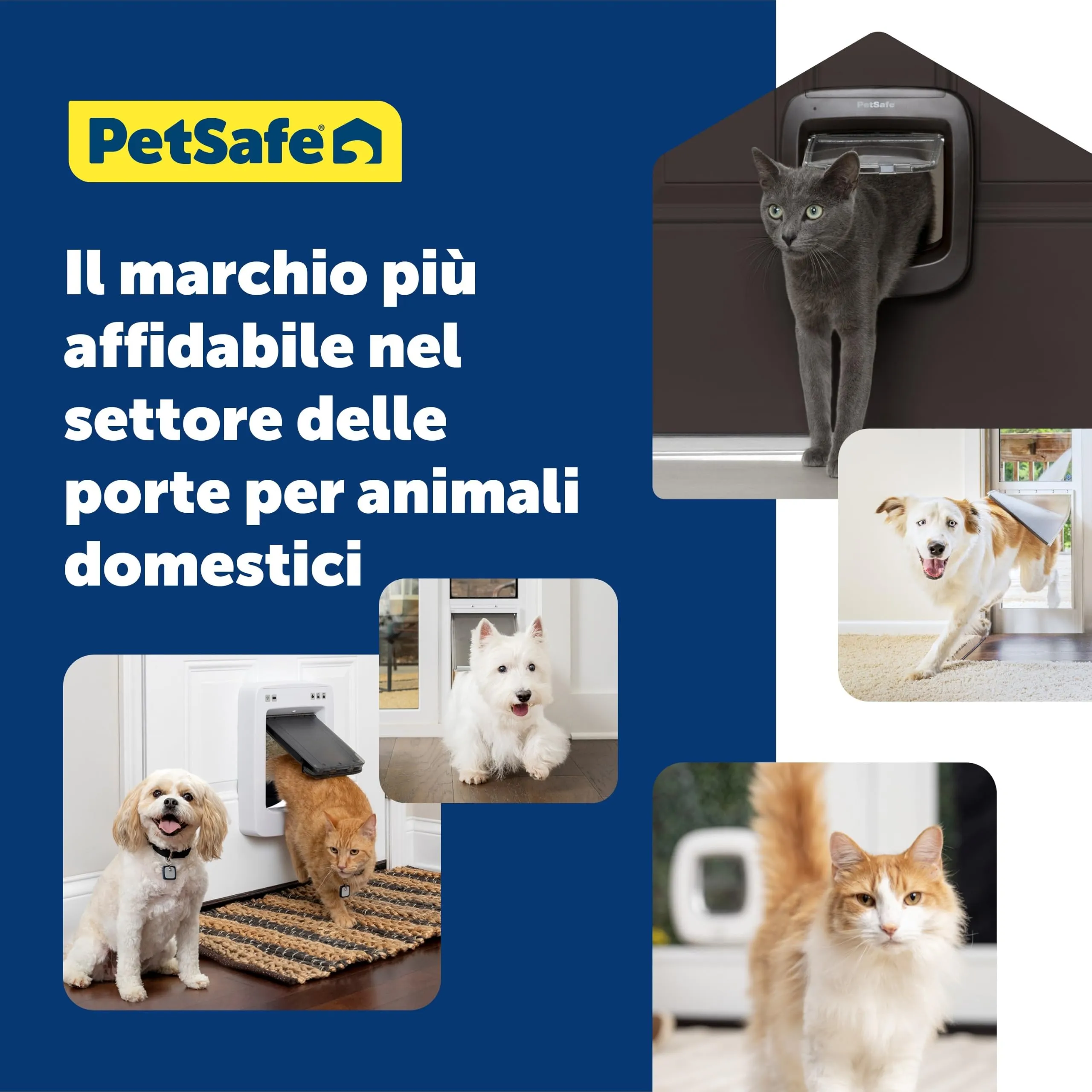 PetSafe Porta per Gatti Microchip, Marrone - immagine 8