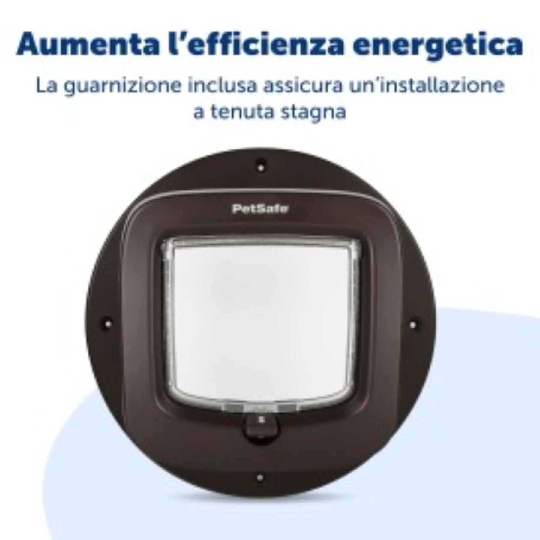 PetSafe Adattatore di Installazione per Gattaiola Microchip e Blocco Manuale - Marrone - immagine 2