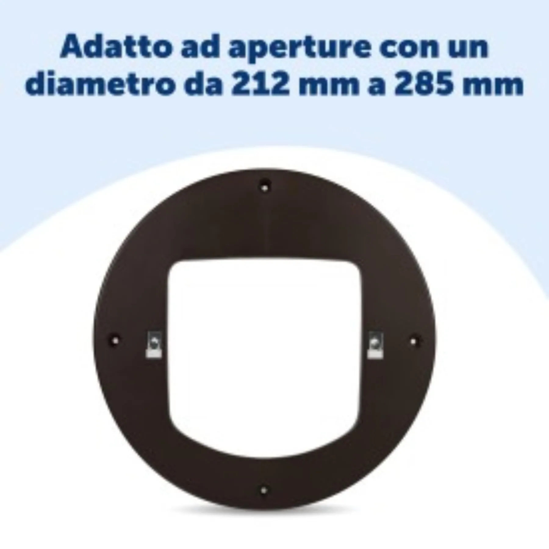 PetSafe Adattatore di Installazione per Gattaiola Microchip e Blocco Manuale - Marrone - immagine 3