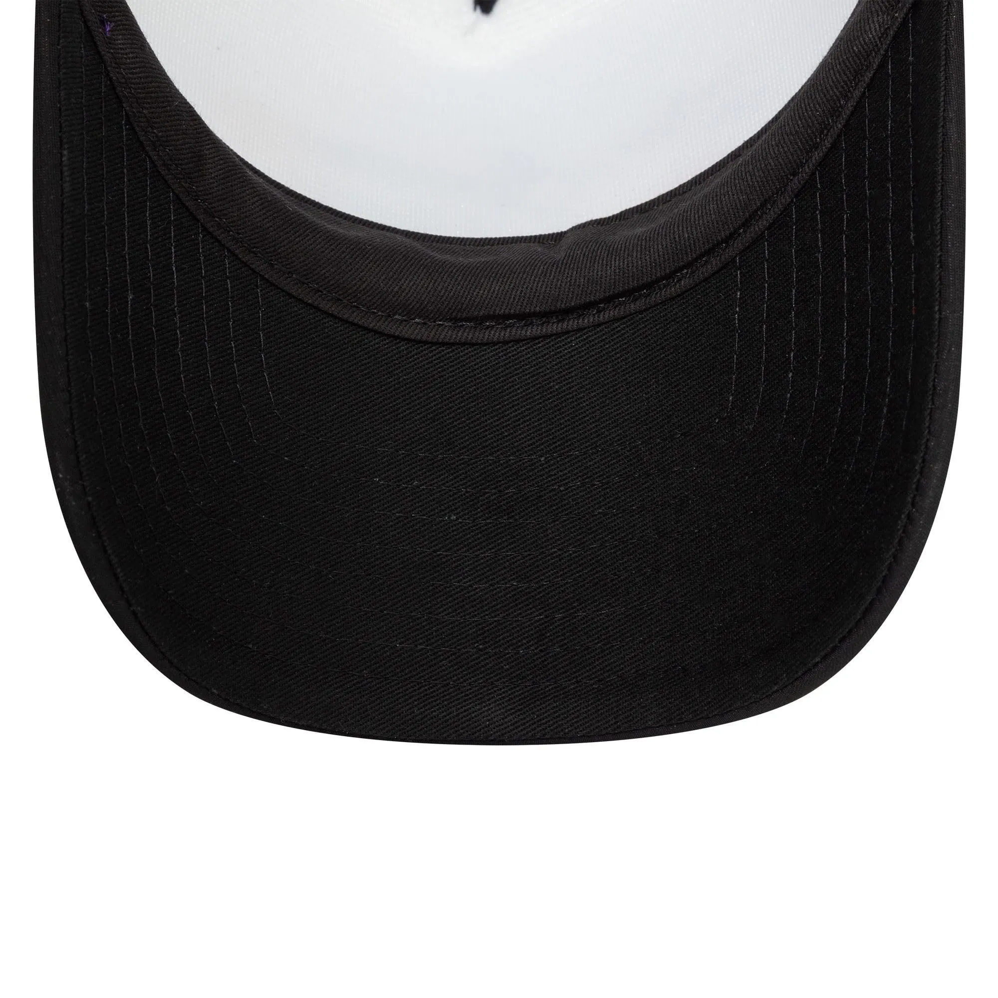 New Era NBA Los Angeles Lakers Cappello Camionista Logo Squadra Regolabile Bianco Viola Nero - immagine 5