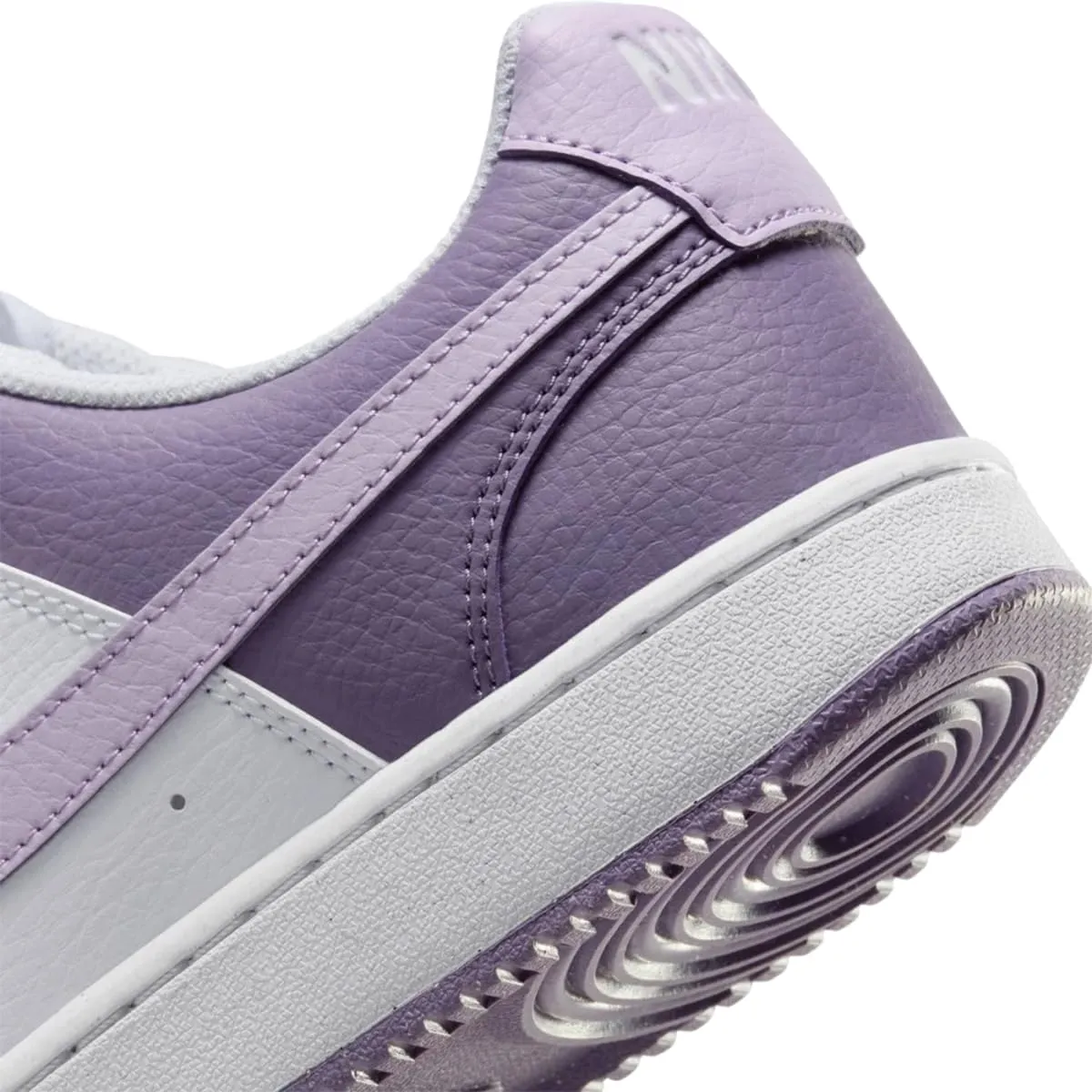 Nike Court Vision Scarpe basse da donna HF4989-100 Bianco/Lilla Bloom/Daybreak Taglia 36.5 EU - immagine 5