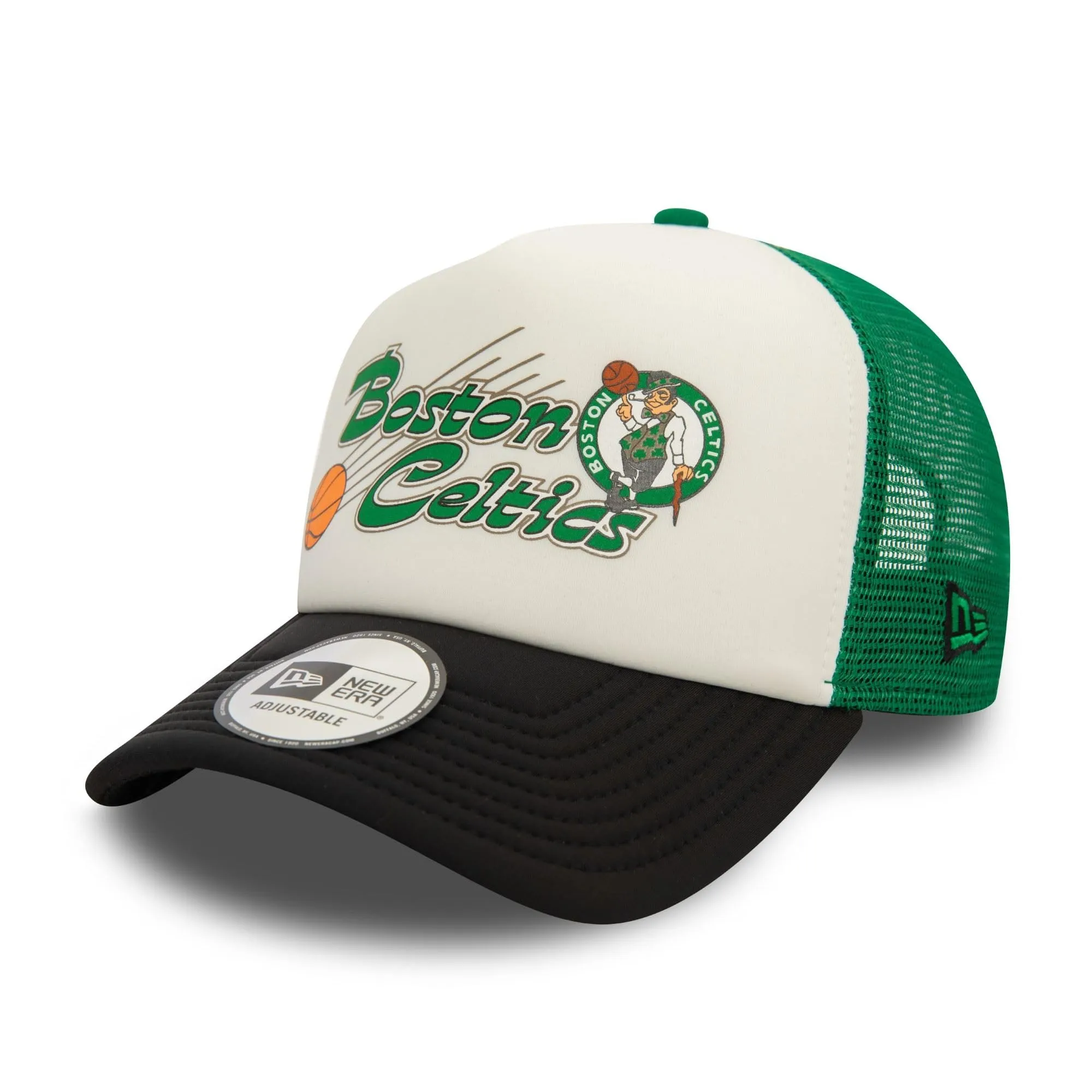 New Era Boston Celtics NBA Snapback Trucker Hat - immagine 1