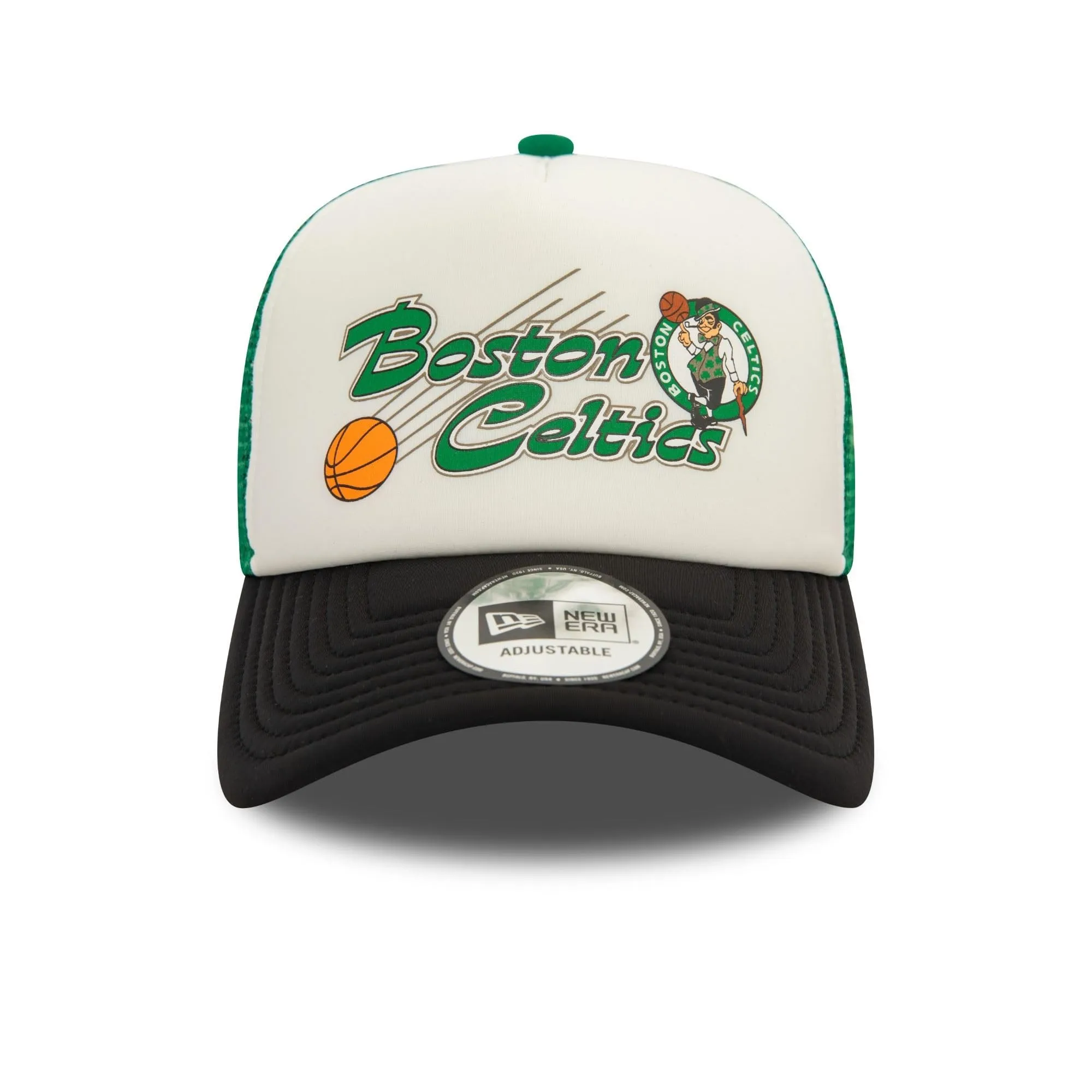 New Era Boston Celtics NBA Snapback Trucker Hat - immagine 2