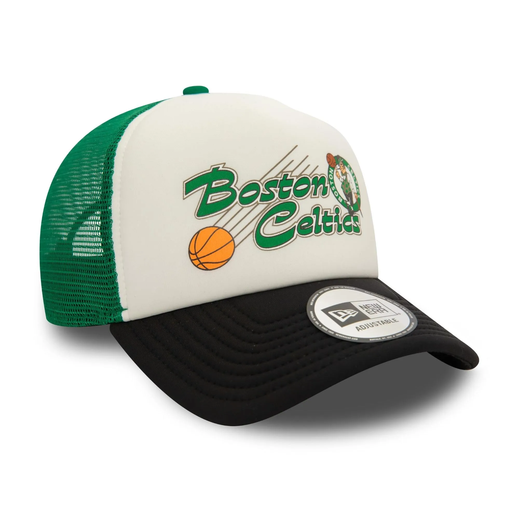 New Era Boston Celtics NBA Snapback Trucker Hat - immagine 3