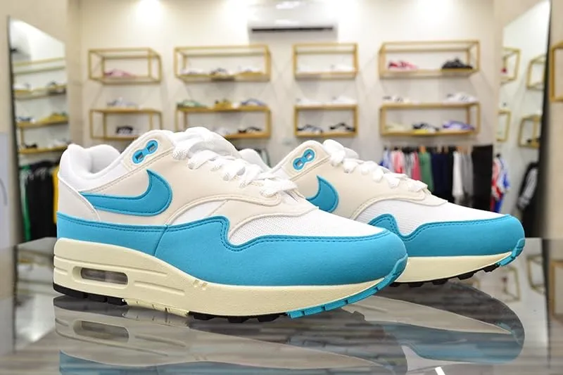 Nike Air Max 1 Donna DZ2628-107 Bianco/Phantom/Coconut Milk/Dusty Cactus - immagine 3