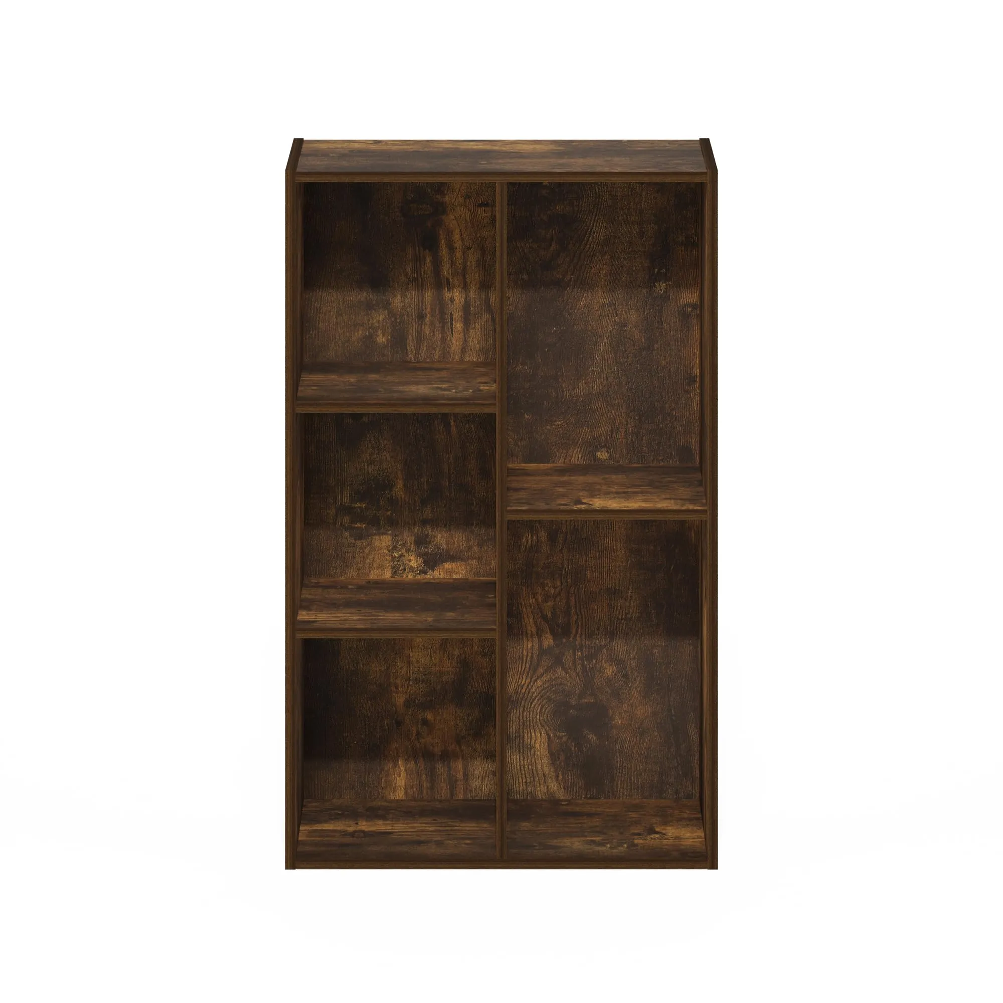 Furinno Luder Scaffale aperto reversibile a 5 cubi, Pino Ambrato - immagine 7