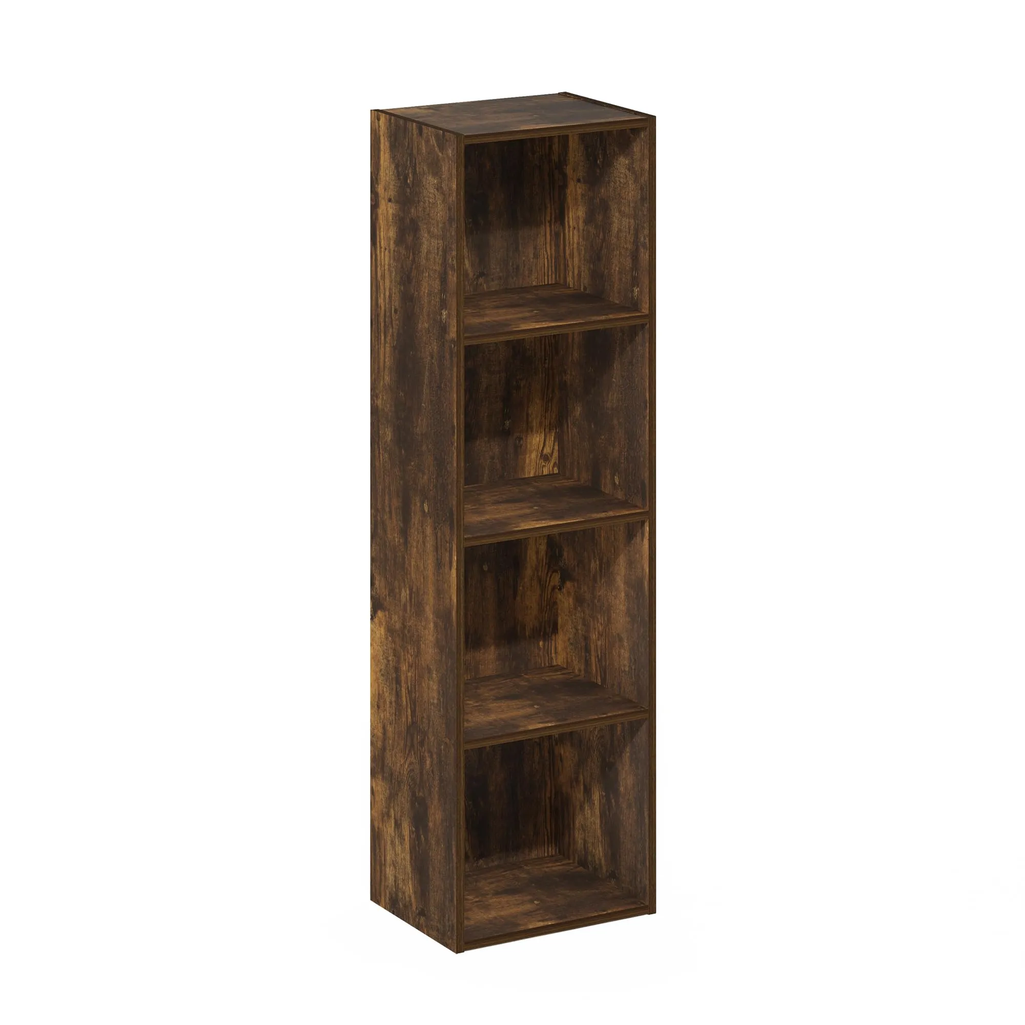 Furinno Libreria a 4 ripiani, Pino Ambrato - immagine 7