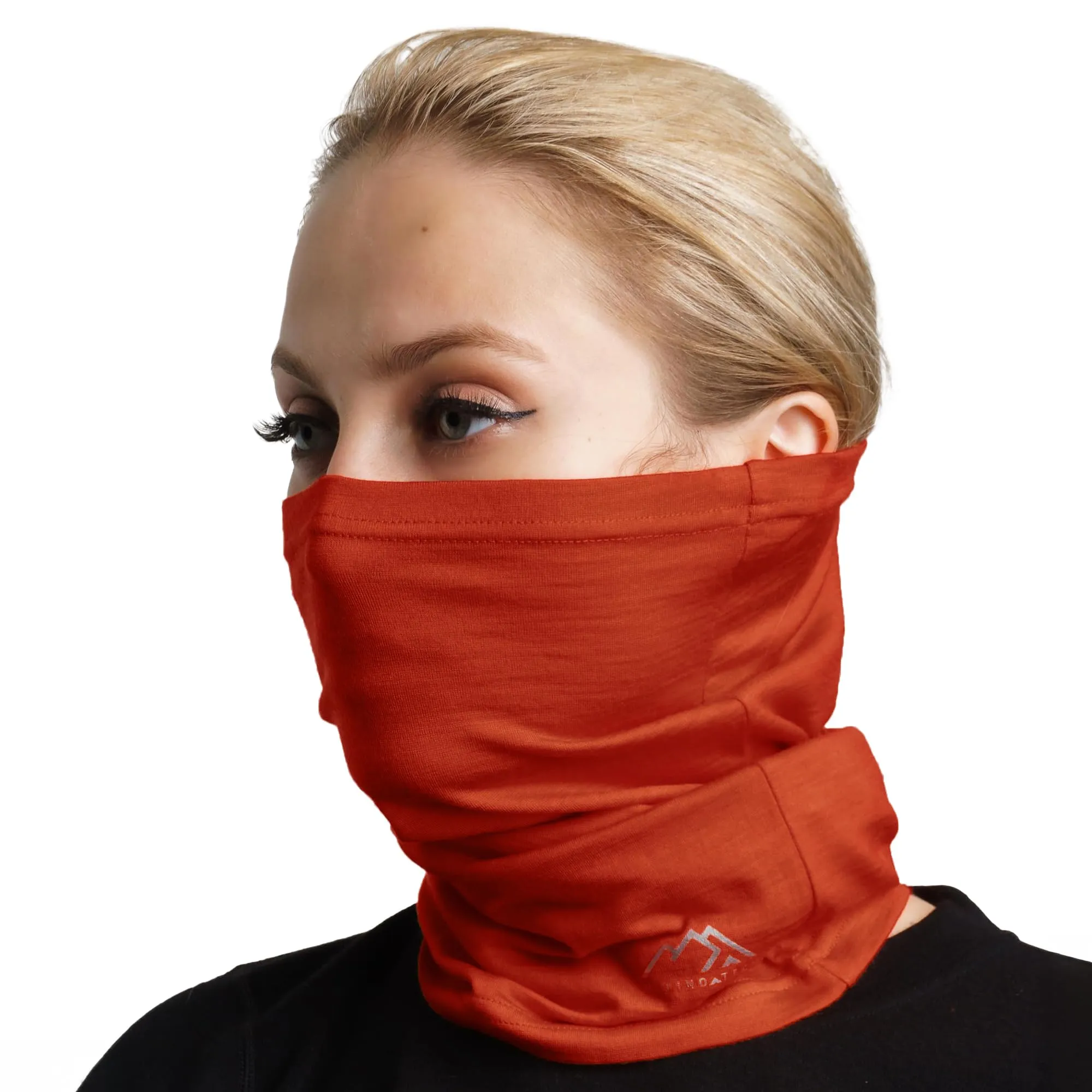 Merino.tech Scaldacollo Lana Merino - 165 Rusty Orange - immagine 1