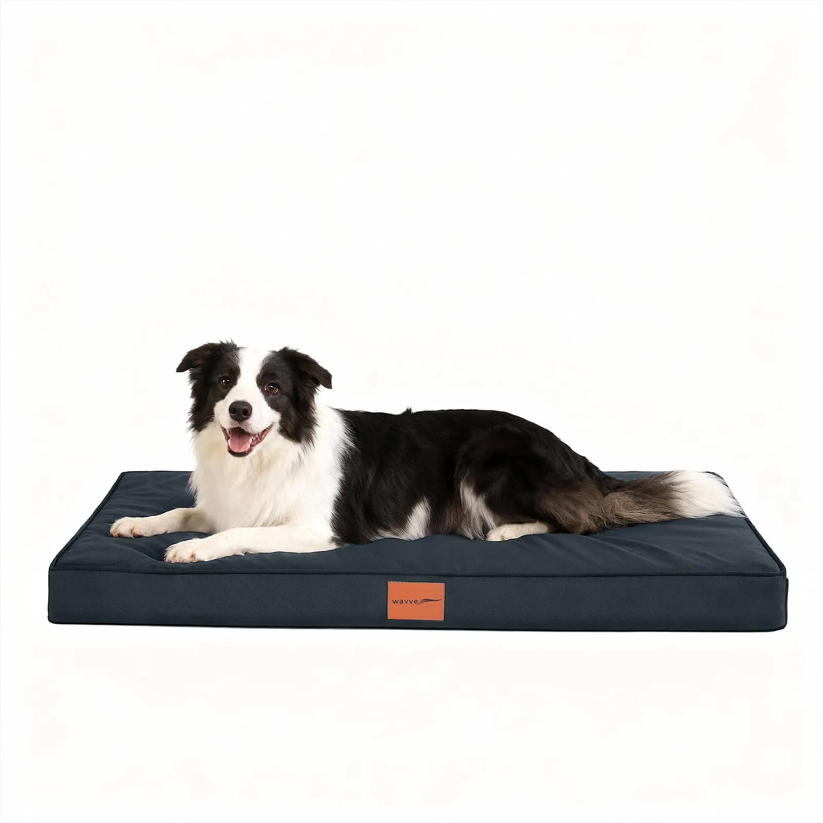 WAVVE Cuccia Cane Interno Ortopedica, 91x69x7.6 cm, Grigio - immagine 1