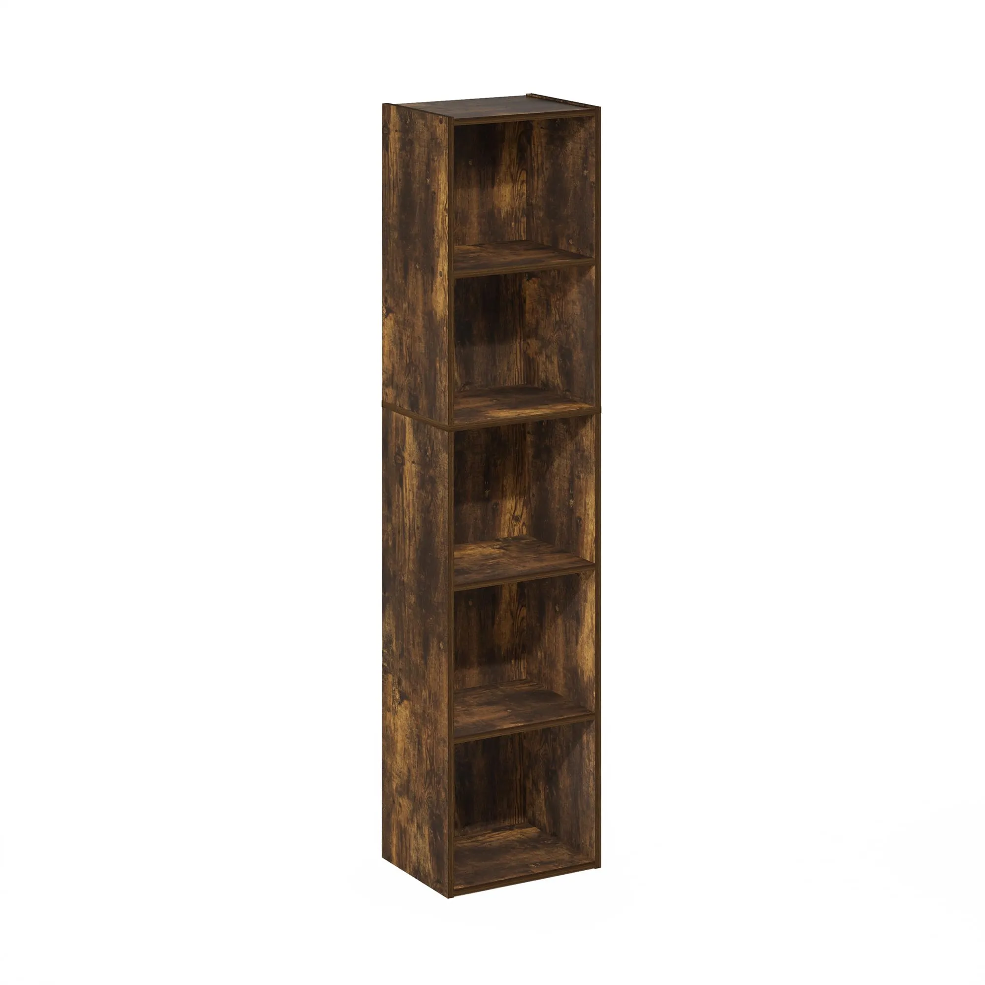 Furinno Libreria a 5 ripiani, Pino Ambrato - immagine 7