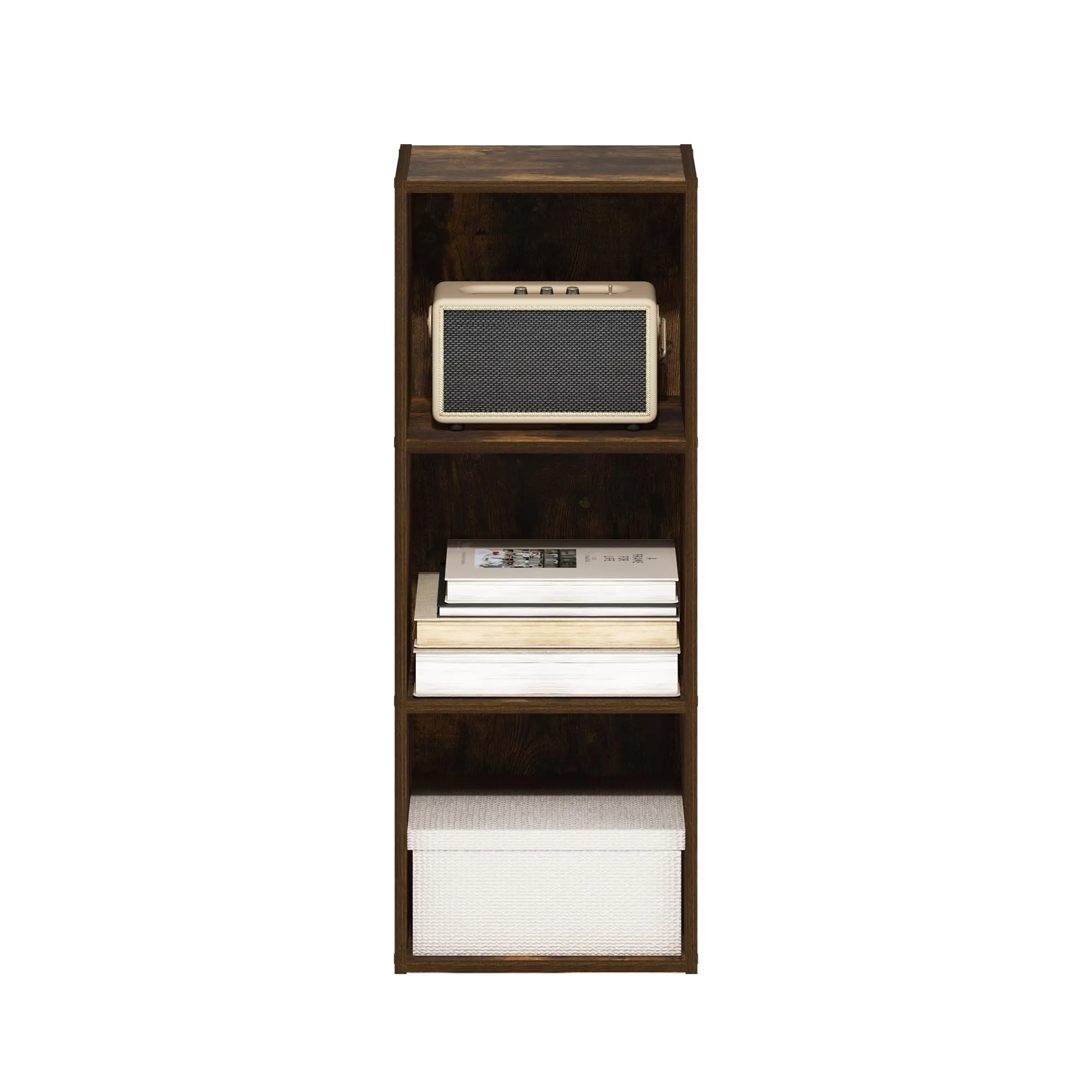 Furinno Libreria a scaffale aperto a 3 livelli, Pino Ambrato - immagine 5