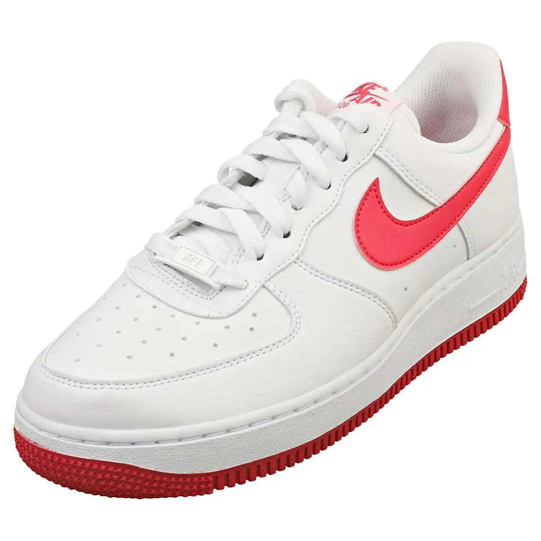 Nike Air Force 1 '07 Women's Shoes, White Aster Pink, DC9486-102, EU 44 - immagine 1