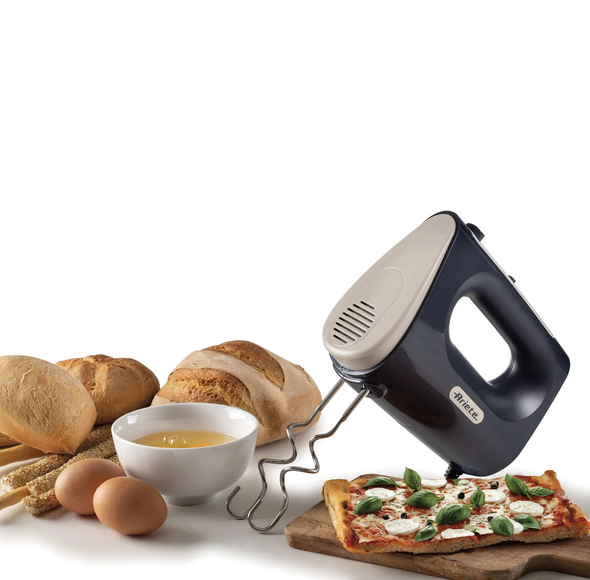 Ariete 1545 Sbattitore Breakfast, 450W, 5 Velocità, Funzione Turbo, Dark & Sahara Grey - immagine 3