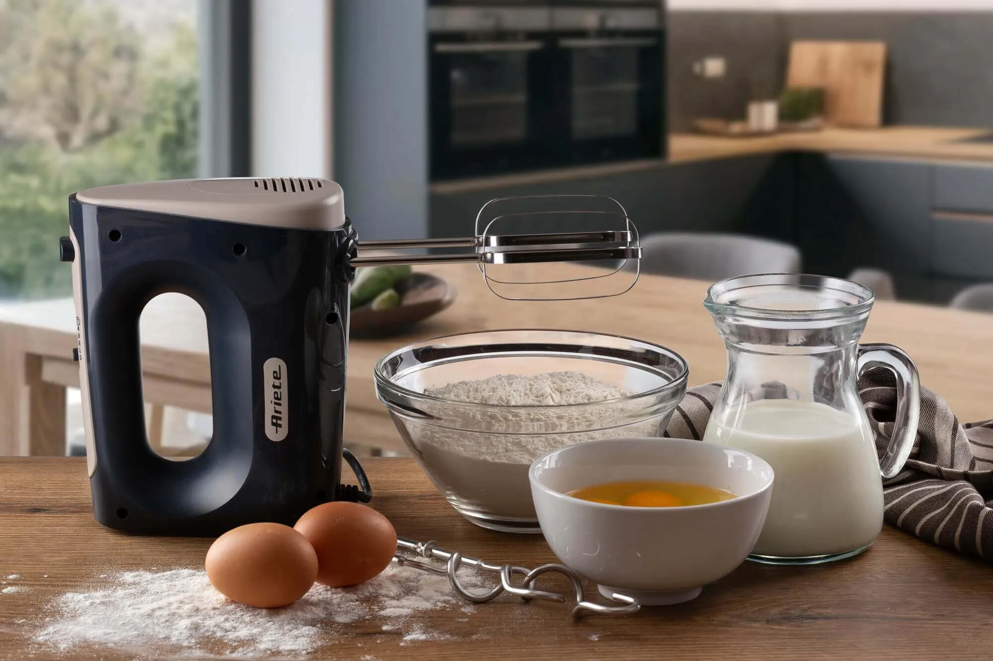 Ariete 1545 Sbattitore Breakfast, 450W, 5 Velocità, Funzione Turbo, Dark & Sahara Grey - immagine 5