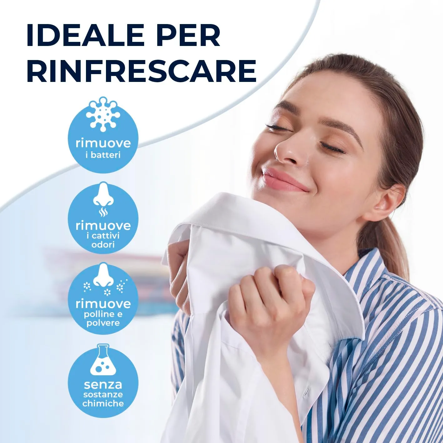 CLEANmaxx Pro Steam Stira camicie automatico con funzione vapore e display touch - immagine 6