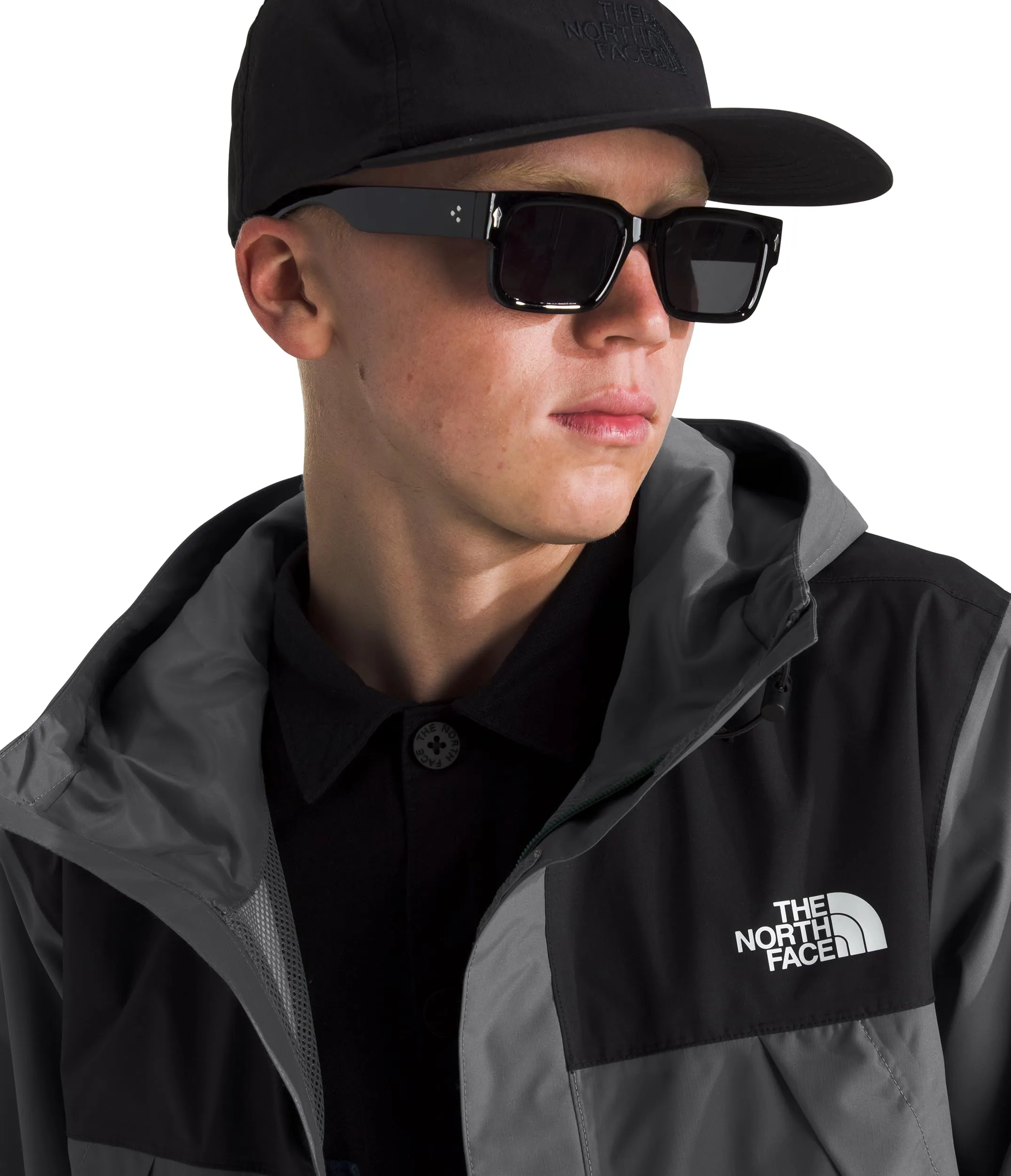 The North Face Antora Jacket NF0A7QEYC6B - Smoked Pearl/TNF Black - S - immagine 4