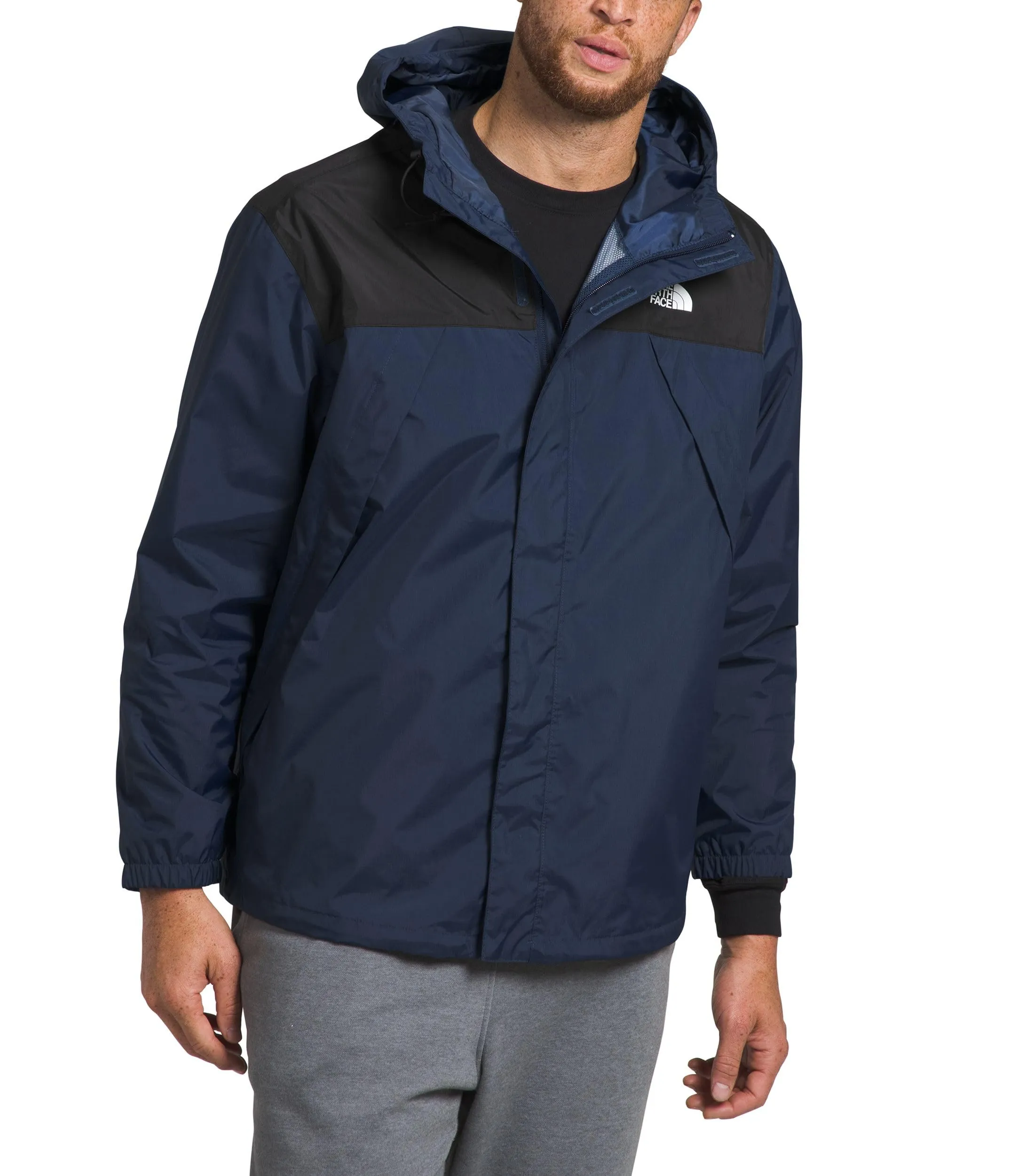 The North Face Giacca Antora da uomo, Summit Navy/Tnf Nero, 3X - immagine 1