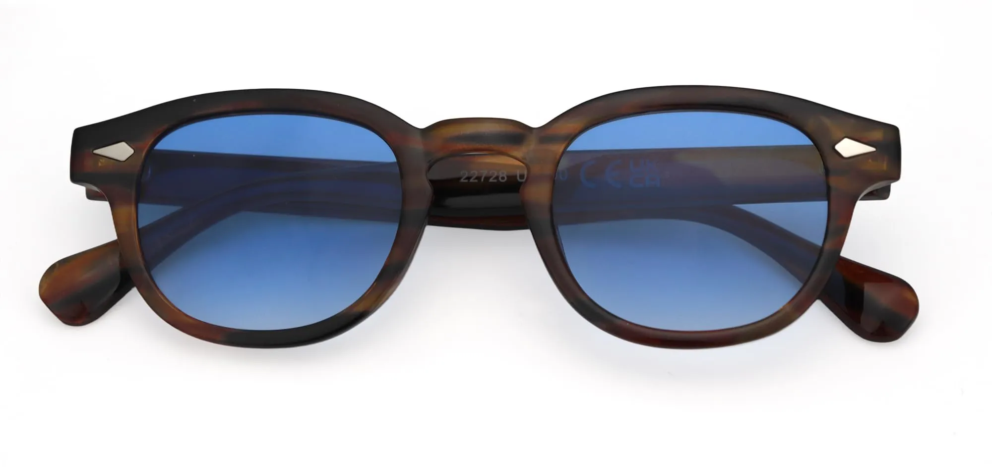 LHSDMOAT Occhiali da sole sportivi ovali vintage stile anni '70 UV400 da uomo e donna - immagine 3
