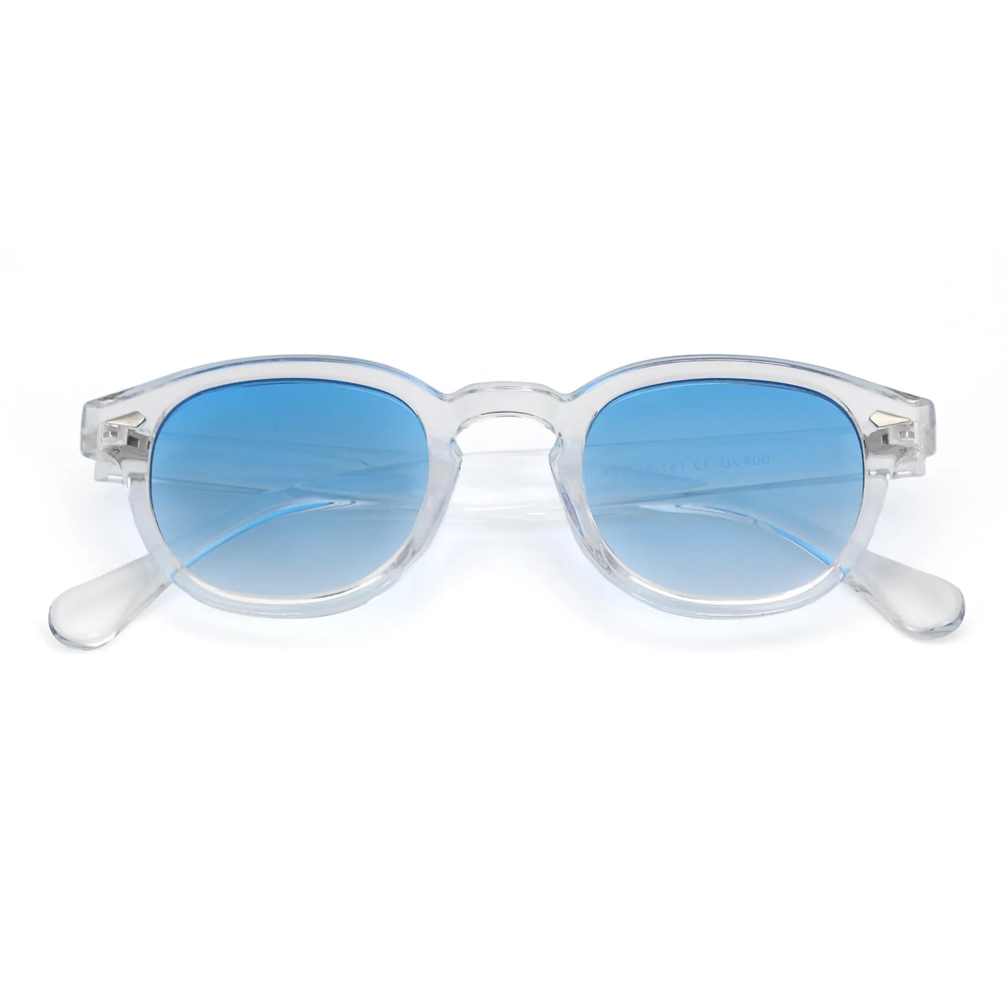 LHSDMOAT Occhiali da sole sportivi ovali vintage stile anni '70 UV400 Unisex - immagine 2