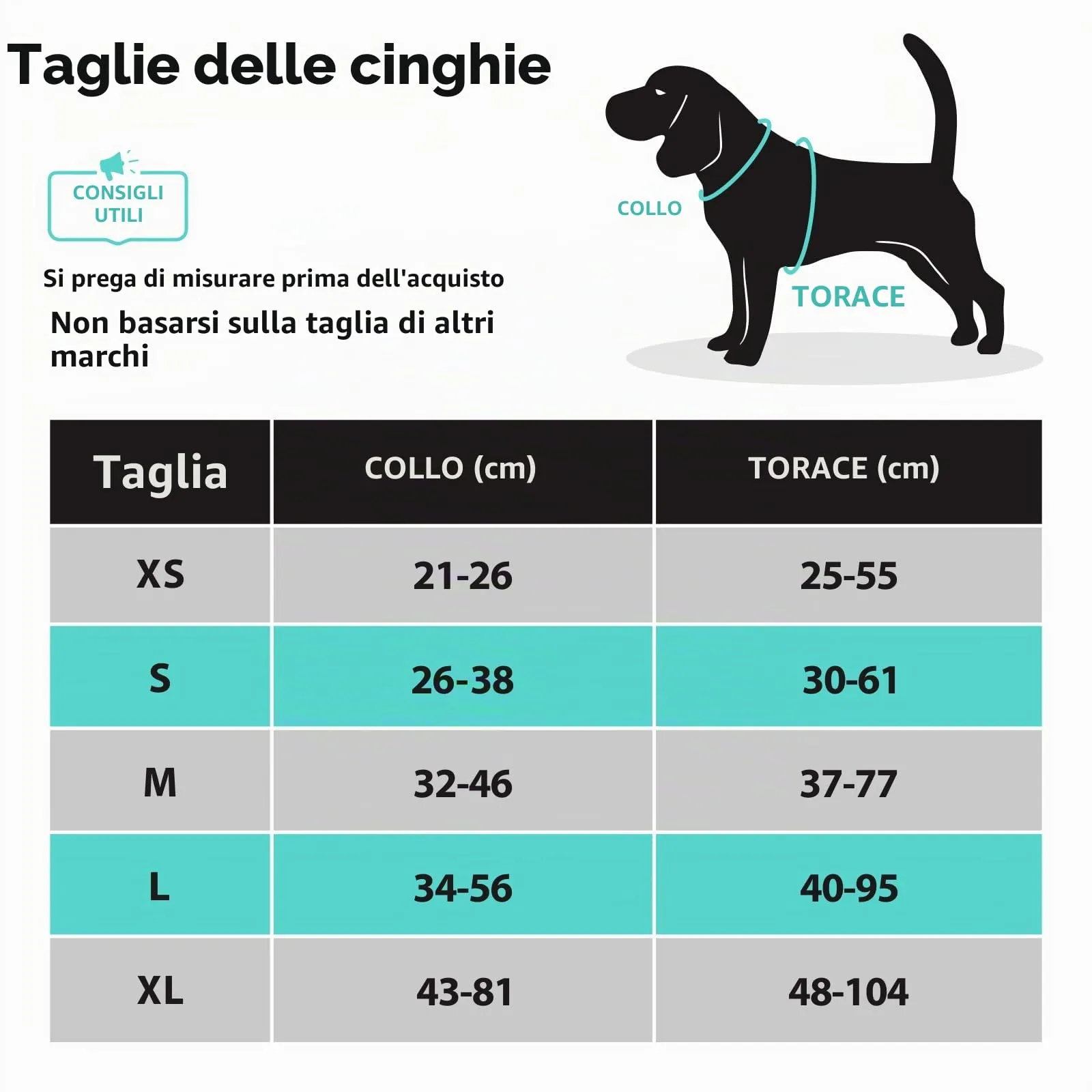 PoyPet Imbracatura No Pull Riflettente per Cani, Gilet Regolabile e Imbottito con Impugnatura Easy Control (Tumalo Teal, XL) - immagine 2