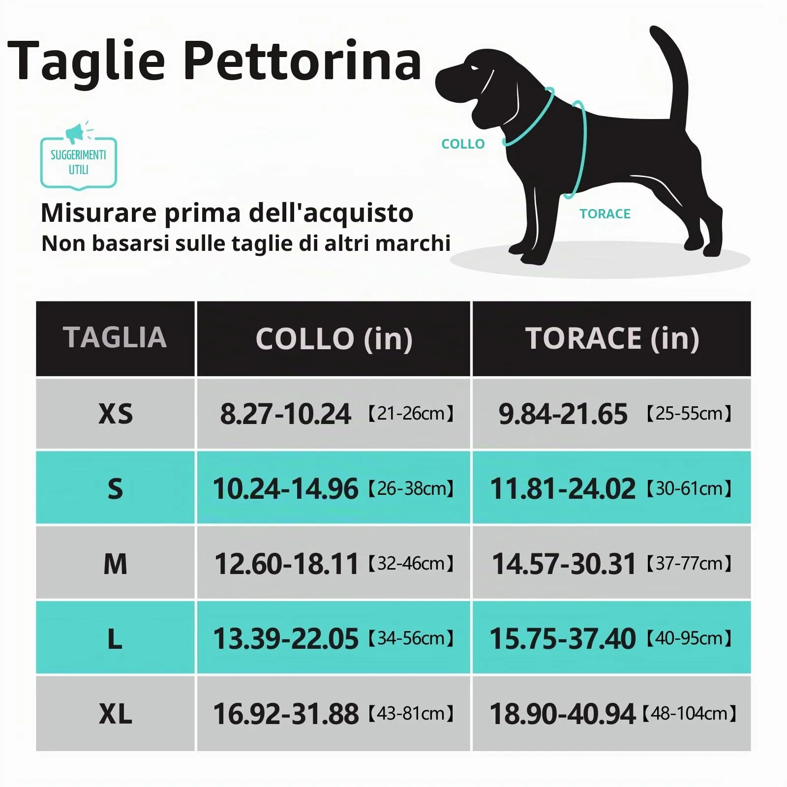 PoyPet Imbracatura per cani senza tirare, riflettente e imbottita con manico, Verde, Taglia M - immagine 2