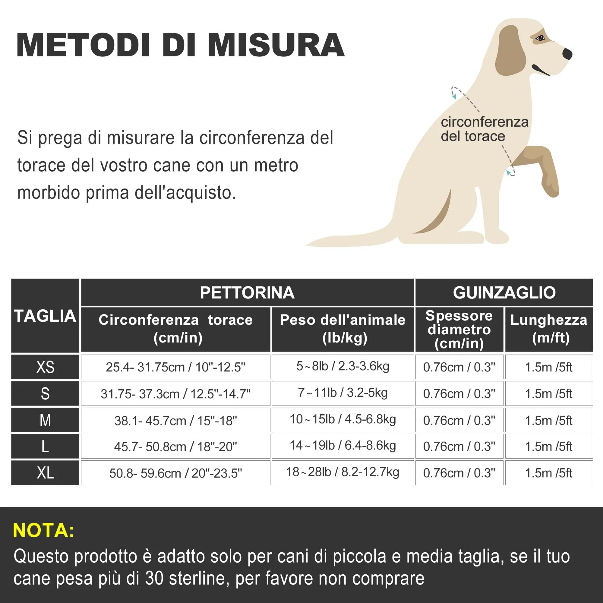 haapaw Pettorina e guinzaglio per cani, step-in, riflettente, imbottita, nero, L - immagine 7