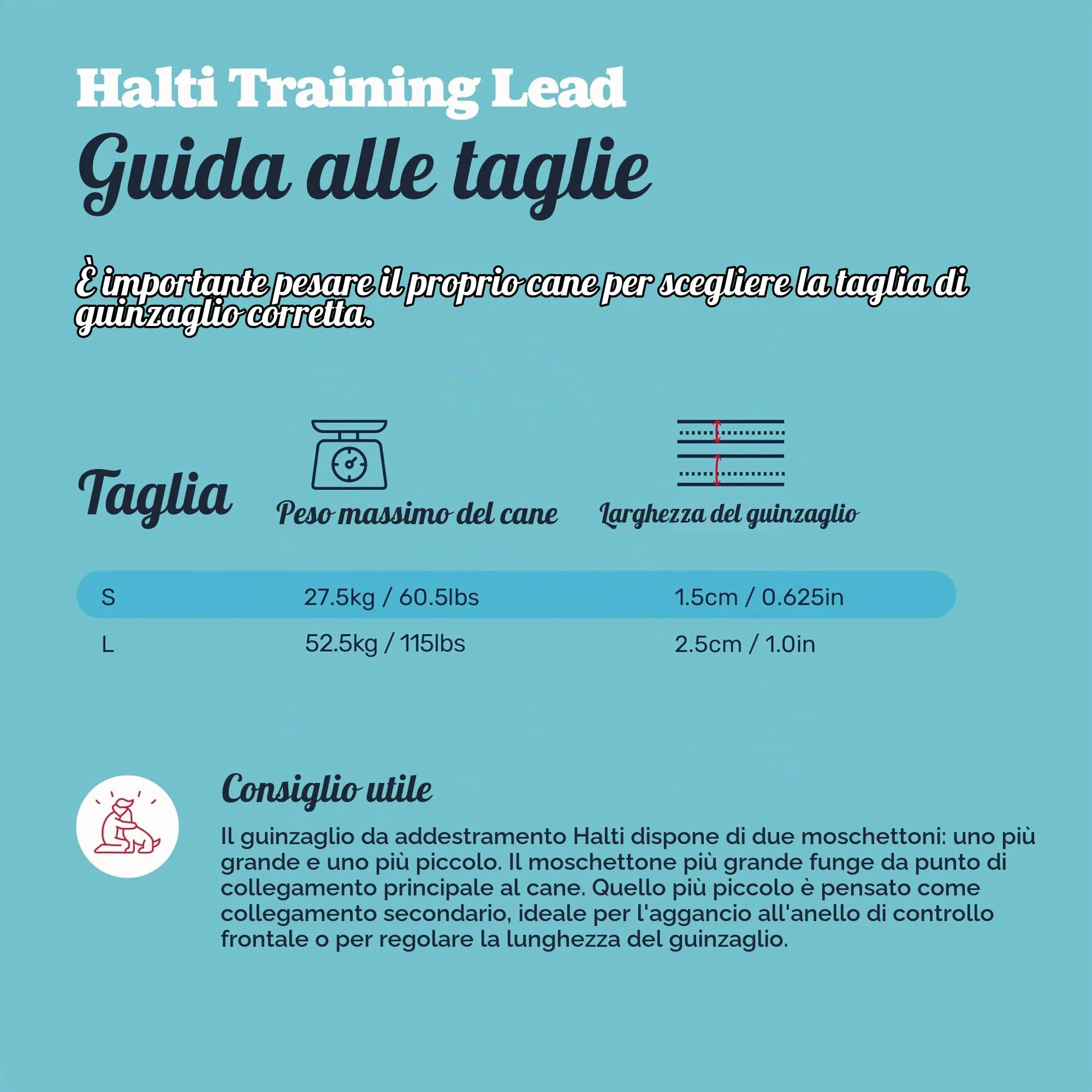 Halti Guinzaglio da addestramento per cani, Taglia S, Sabbia del Deserto - immagine 5