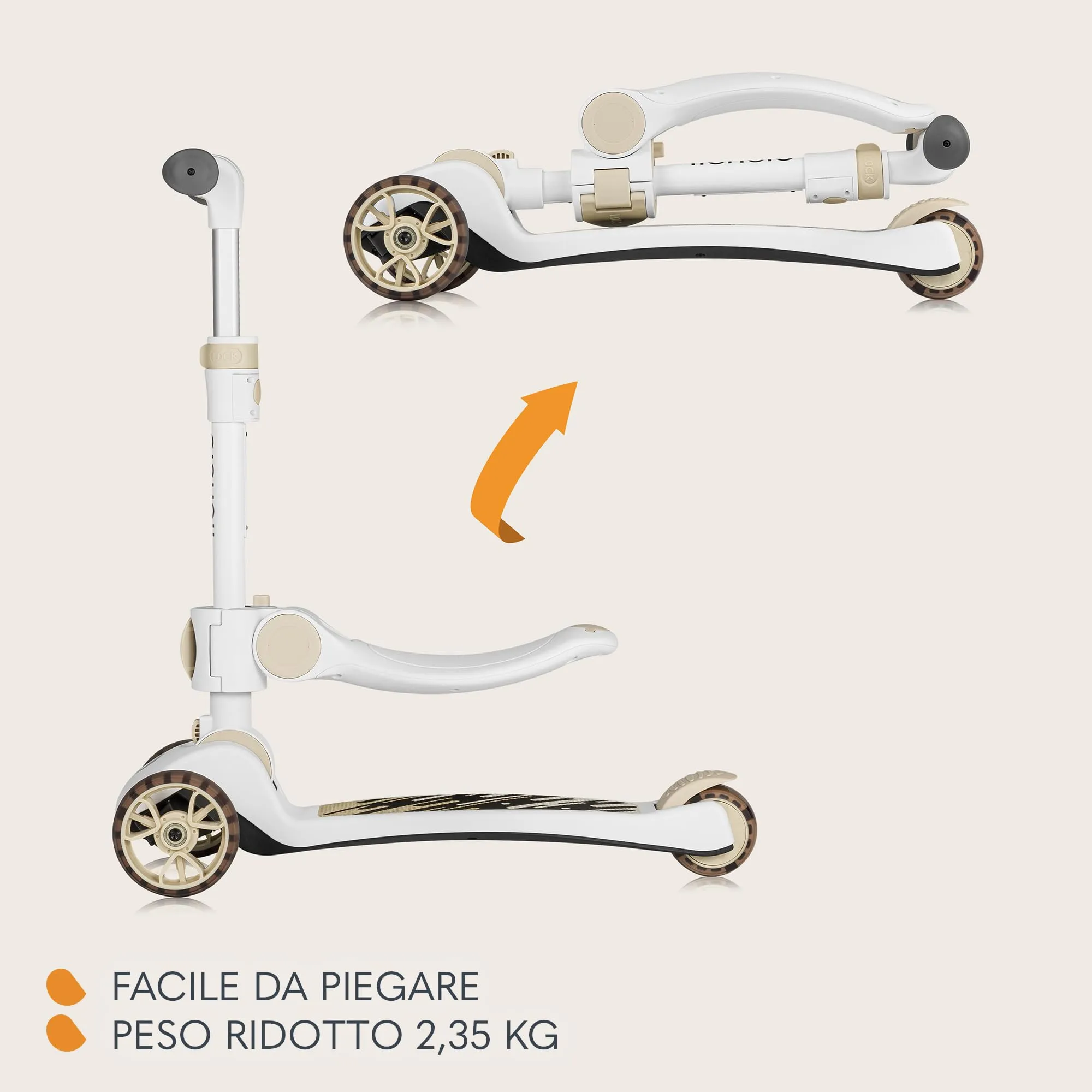 Lionelo Franky 2 in 1 Bicicletta e Monopattino per Bambini fino a 50 kg - immagine 8