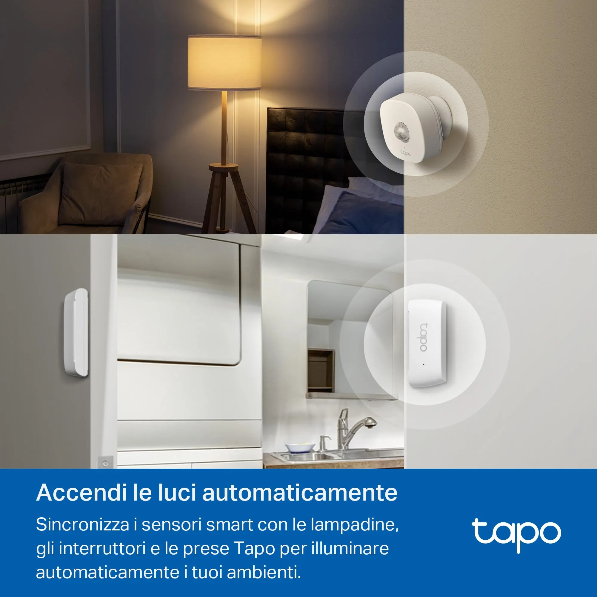 Tapo T30 KIT Sistema Allarme Smart Casa con Sensore di Movimento e Finestra - immagine 4