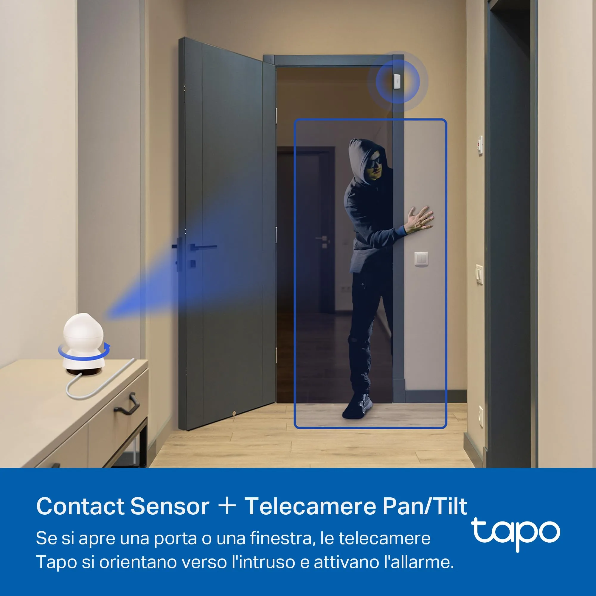 Tapo T30 KIT Sistema Allarme Smart Casa con Sensore di Movimento e Finestra - immagine 7