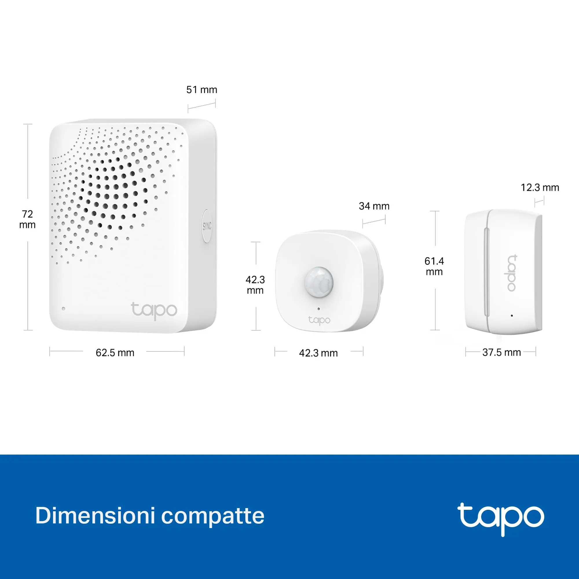 Tapo T30 KIT Sistema Allarme Smart Casa con Sensore di Movimento e Finestra - immagine 9