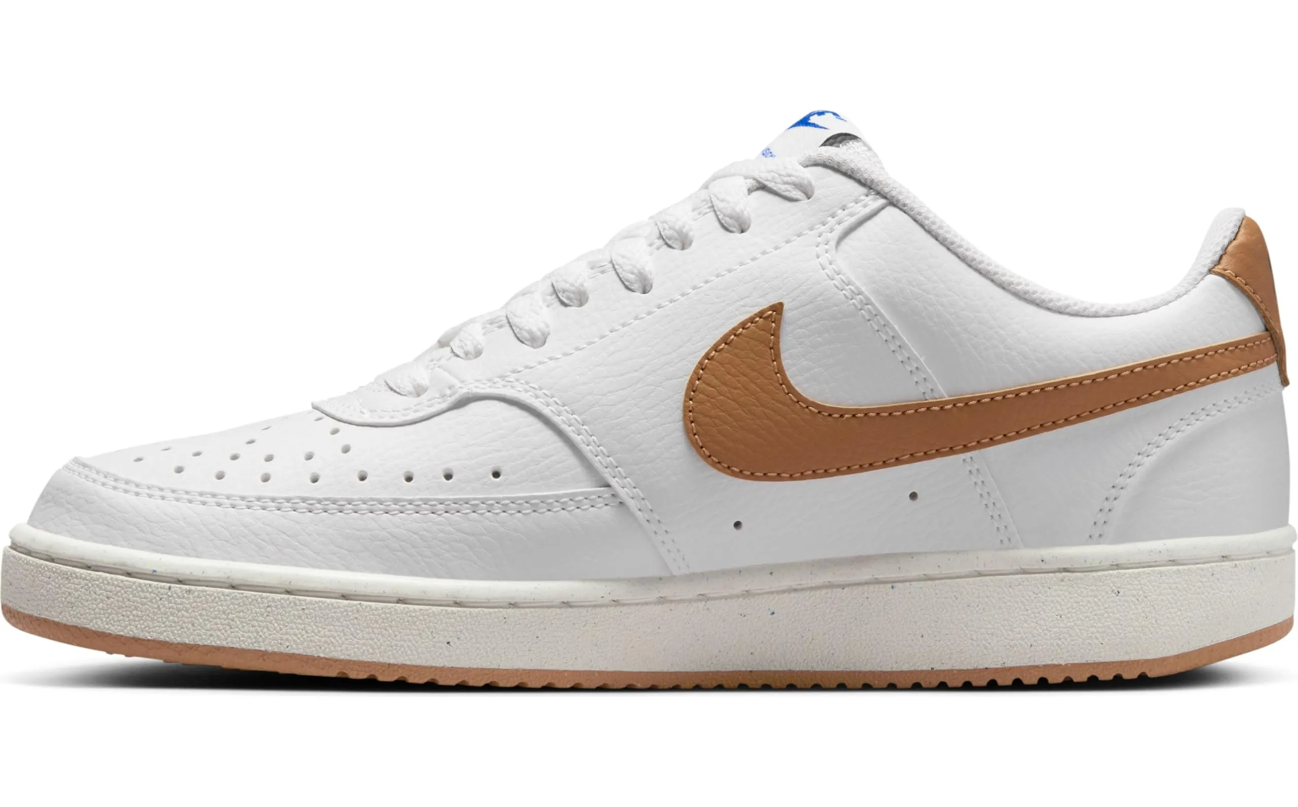 Nike Sportswear W Court Vision Lo NN, White/Flax-Game Royal-Sail, FV9952-102 - immagine 10