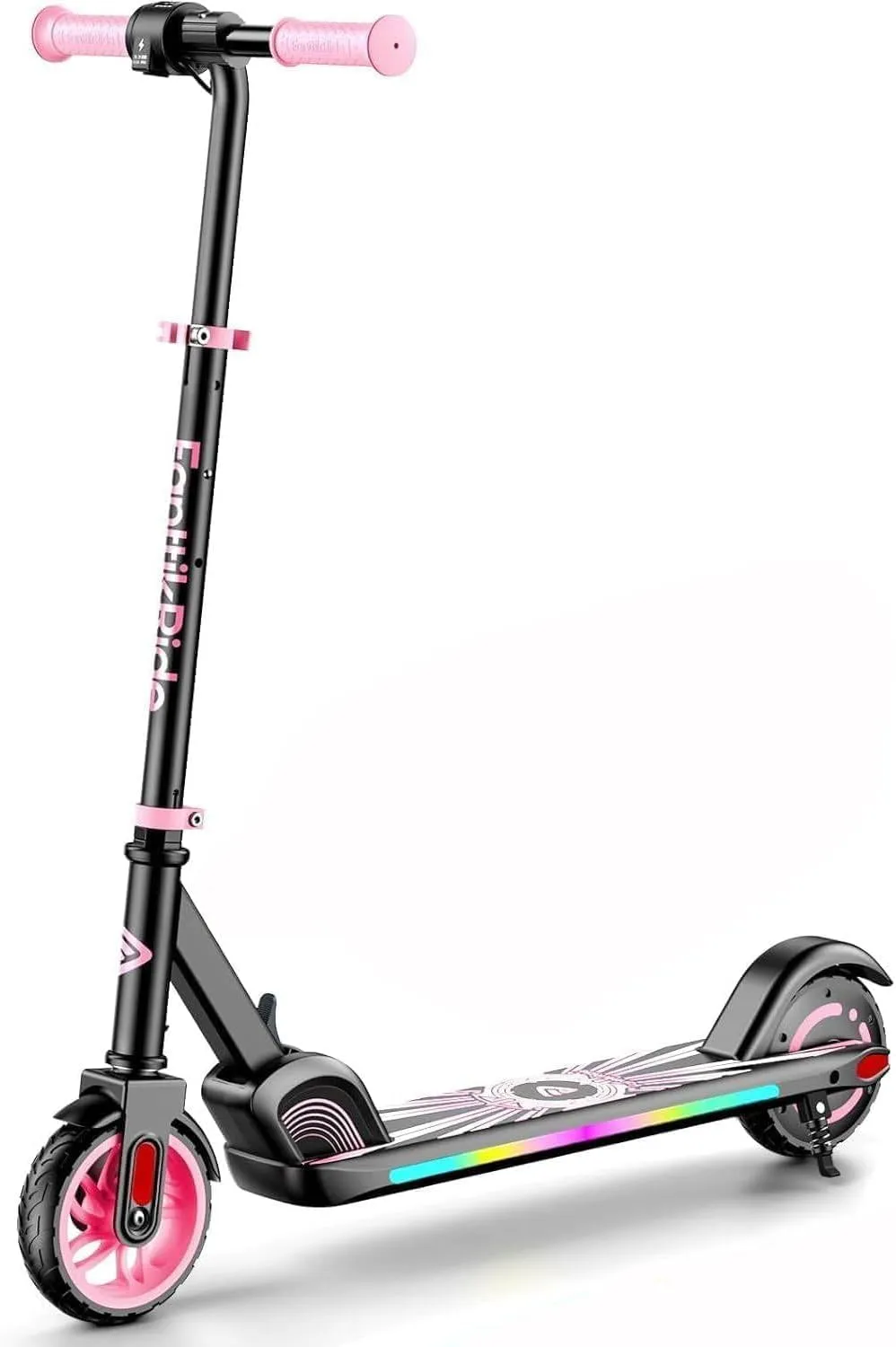 FanttikRide C9 Apex Monopattino Elettrico per Bambini, 8/13/16 km/h, Rosa - immagine 1