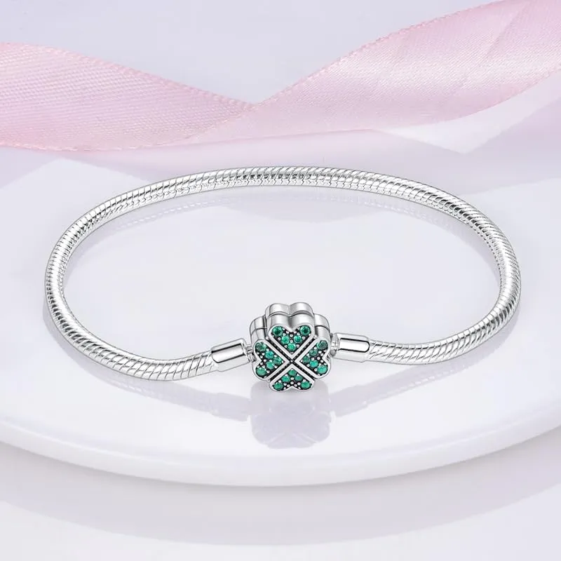 KUNSIR Moments Bracciale Snake in Argento Sterling 925 per Ciondoli Compatibile con Pandora, 19cm - immagine 3
