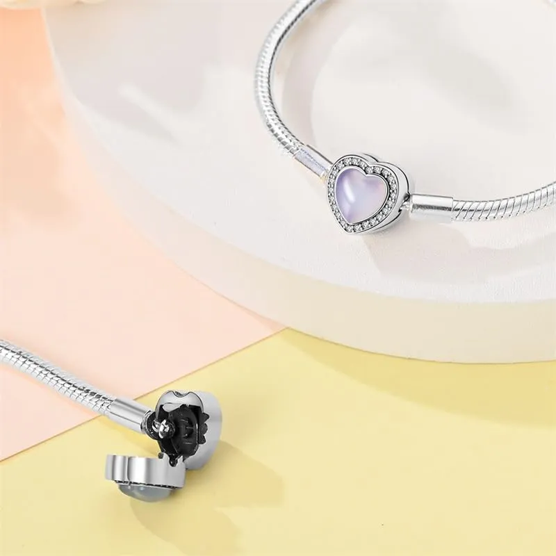 KUNSIR Moments Bracciale Donna Snake in Argento Sterling 925 Compatibile con Pandora 17cm - immagine 2