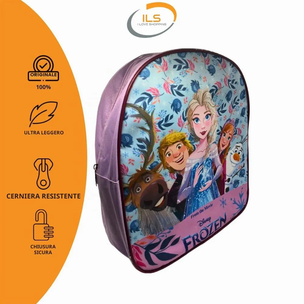 ILS I Love Shopping Frozen 2 Zaino Bambini 2-5 Anni, 31 x 25 x 11 cm - immagine 7