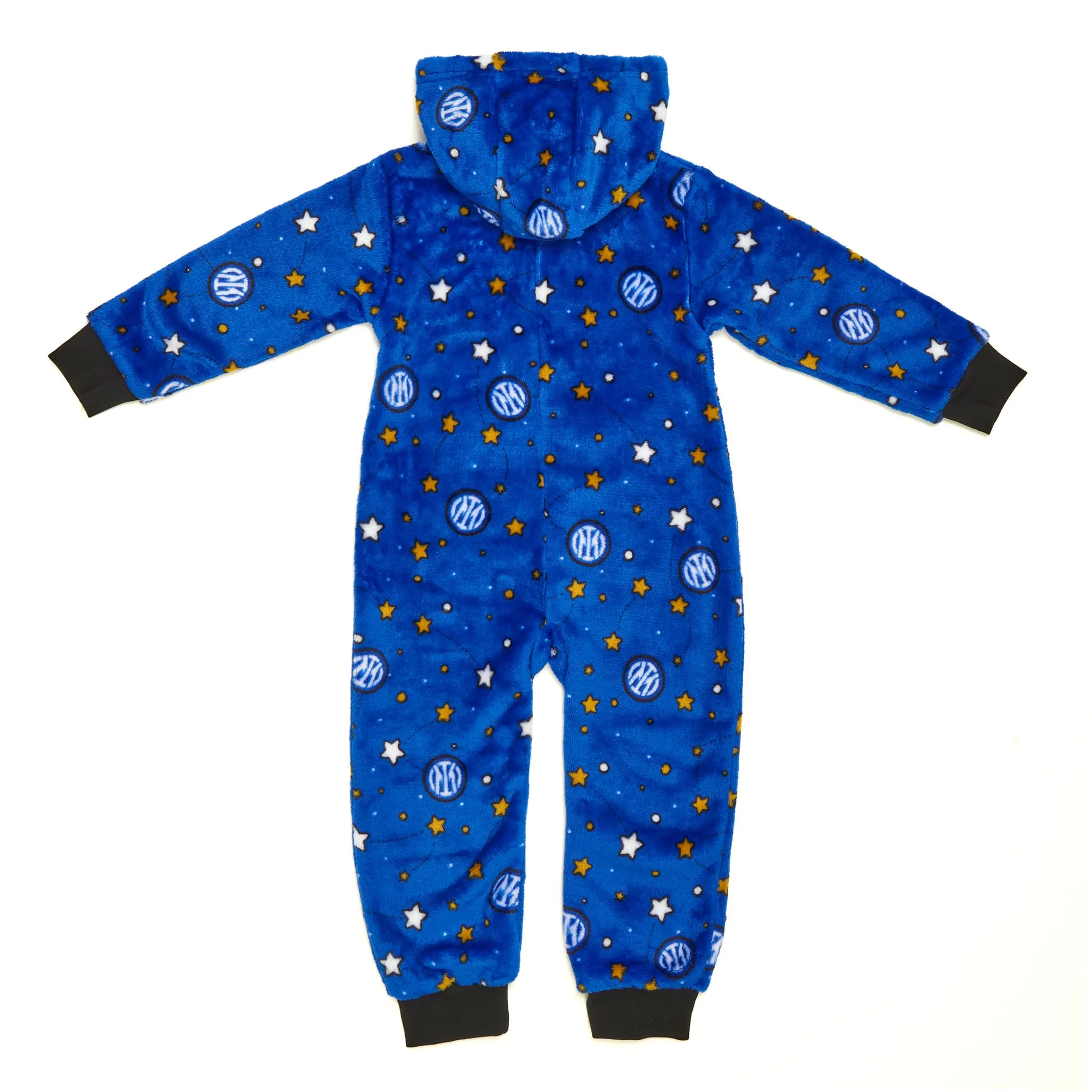 Inter Tuta Jumpsuit Neonato Stelle Scudetto - 18 mesi - Nerazzurro - immagine 2