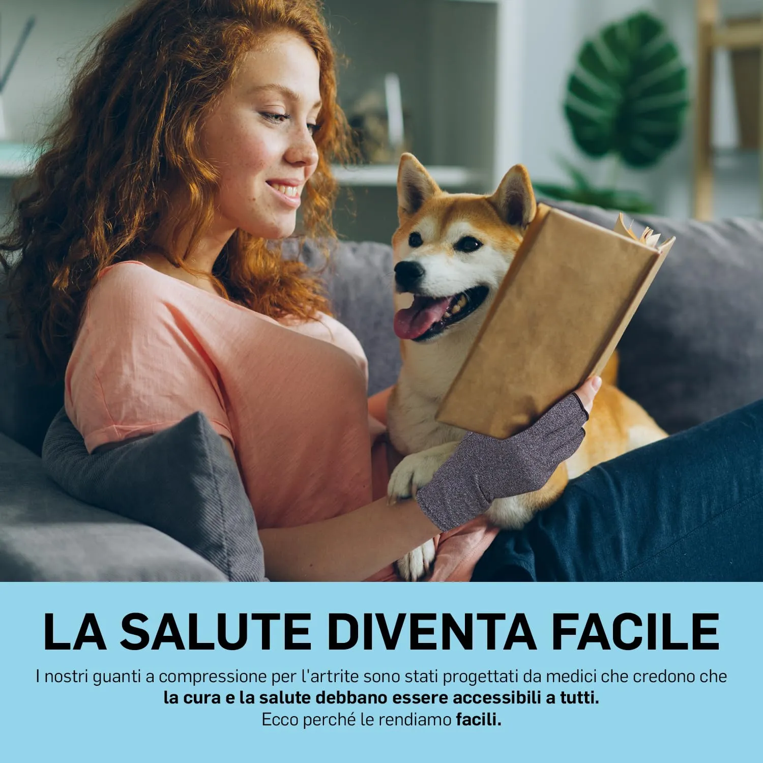 Dr. Arthritis Guanti a Compressione senza Dita per Artrosi, Tunnel Carpale e Sindrome di Raynauds, Grigio, Taglia S - immagine 2