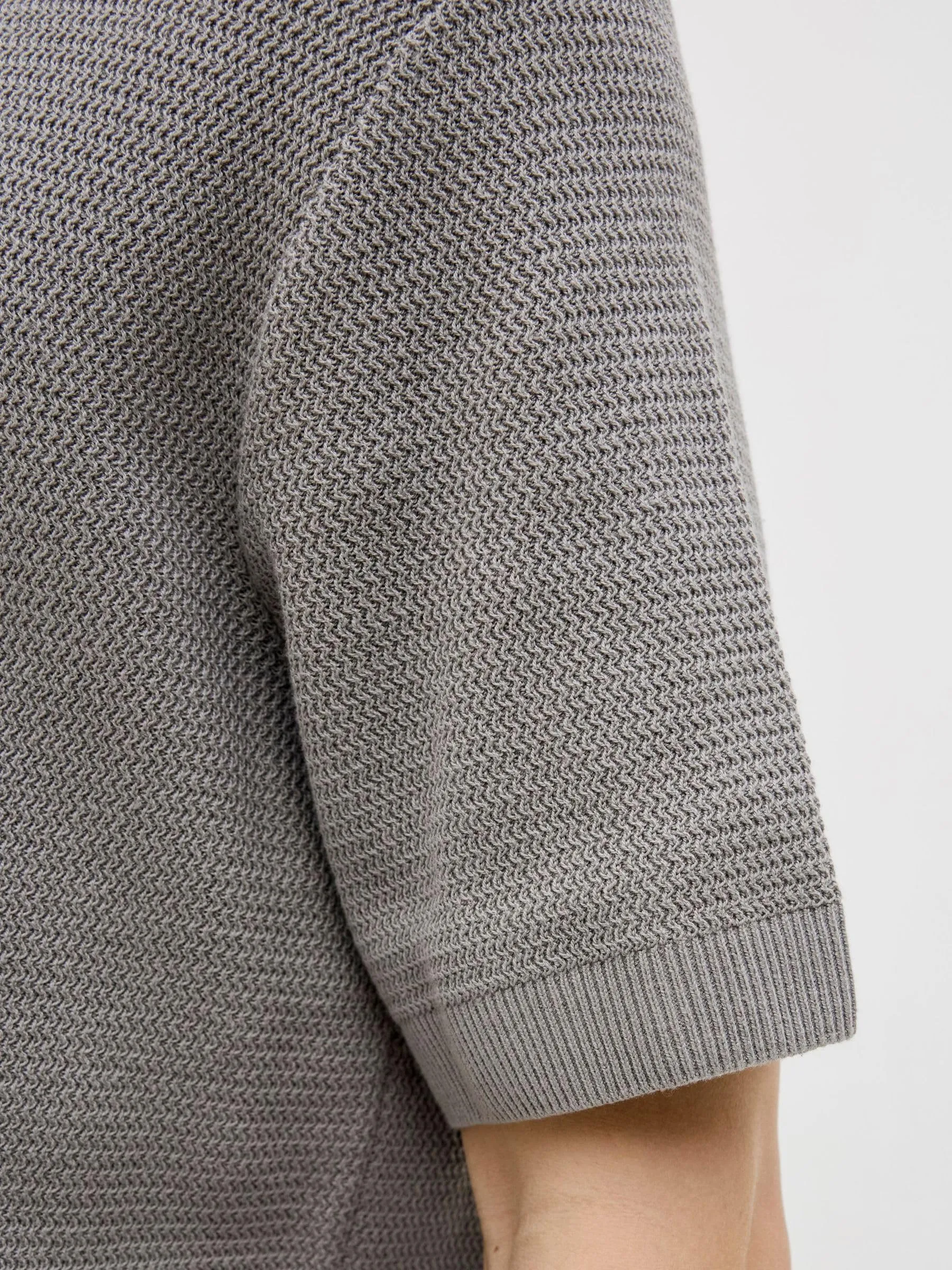 Jack & Jones Jprcccooper Knit Polo, Grigio Steeple, S - immagine 5