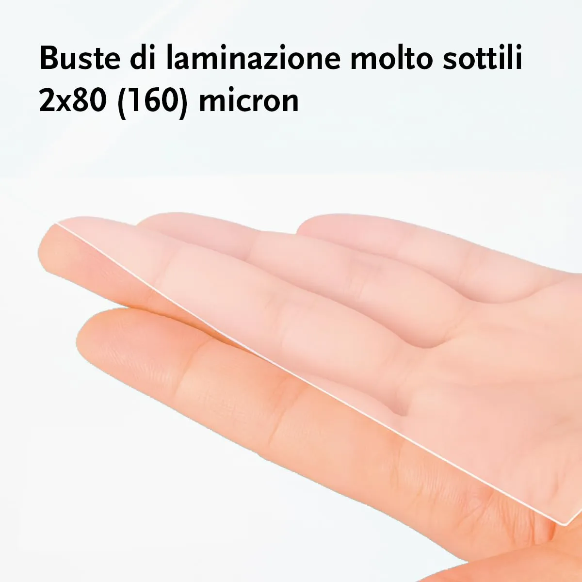 Albyco Pouches Adesive A4 160 Micron, 25 Pezzi - immagine 8