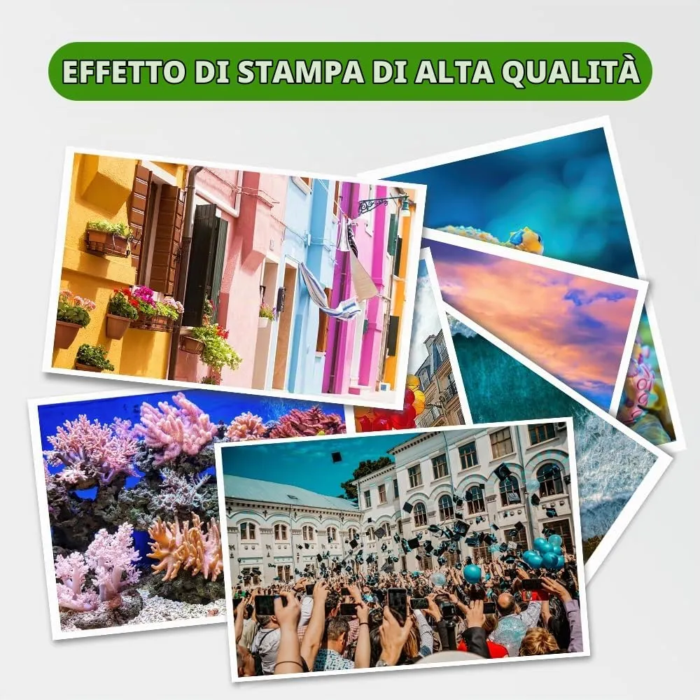 DLMELHOR Kit di ricarica inchiostro dye nero per HP 61 60 62 63 564 920 901 902 932 933 934 940 950 951 952 94 95 96, 2 flaconi da 100ml (200ml totali) - immagine 8