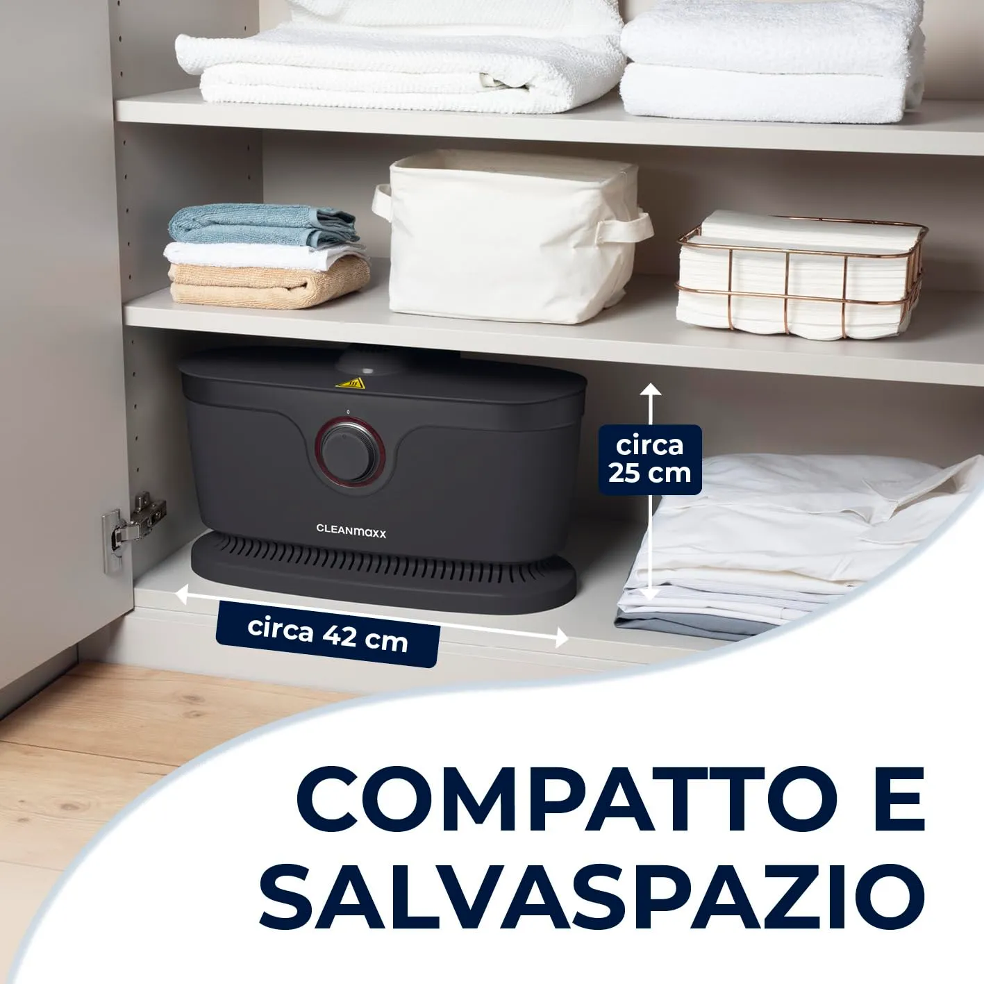 CLEANmaxx Ferro da stiro automatico per camicie Pro - immagine 8