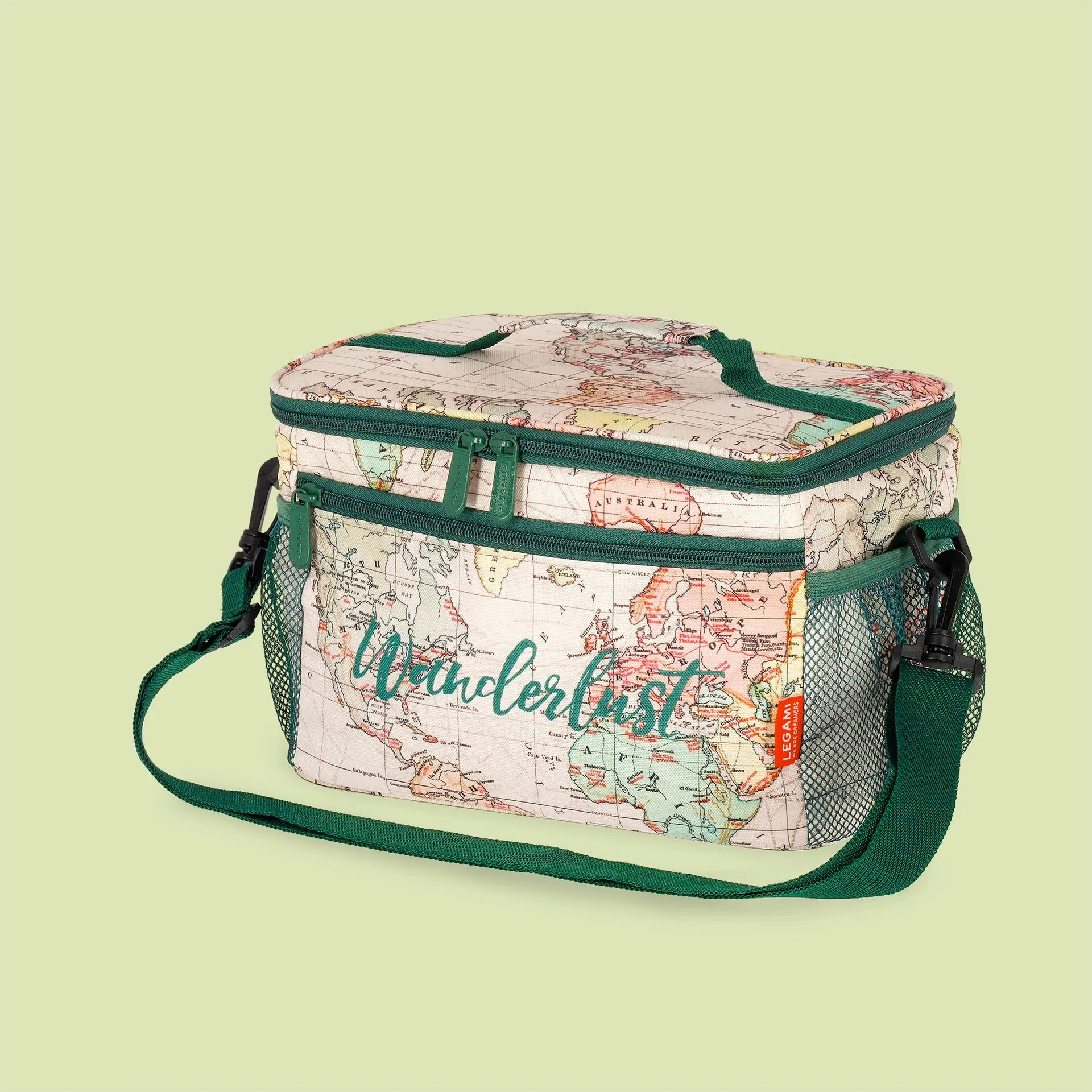 Legami Isolierte Lunch-Tasche Travel, 7,7 Liter, 28 x 17 x 15 cm - immagine 2