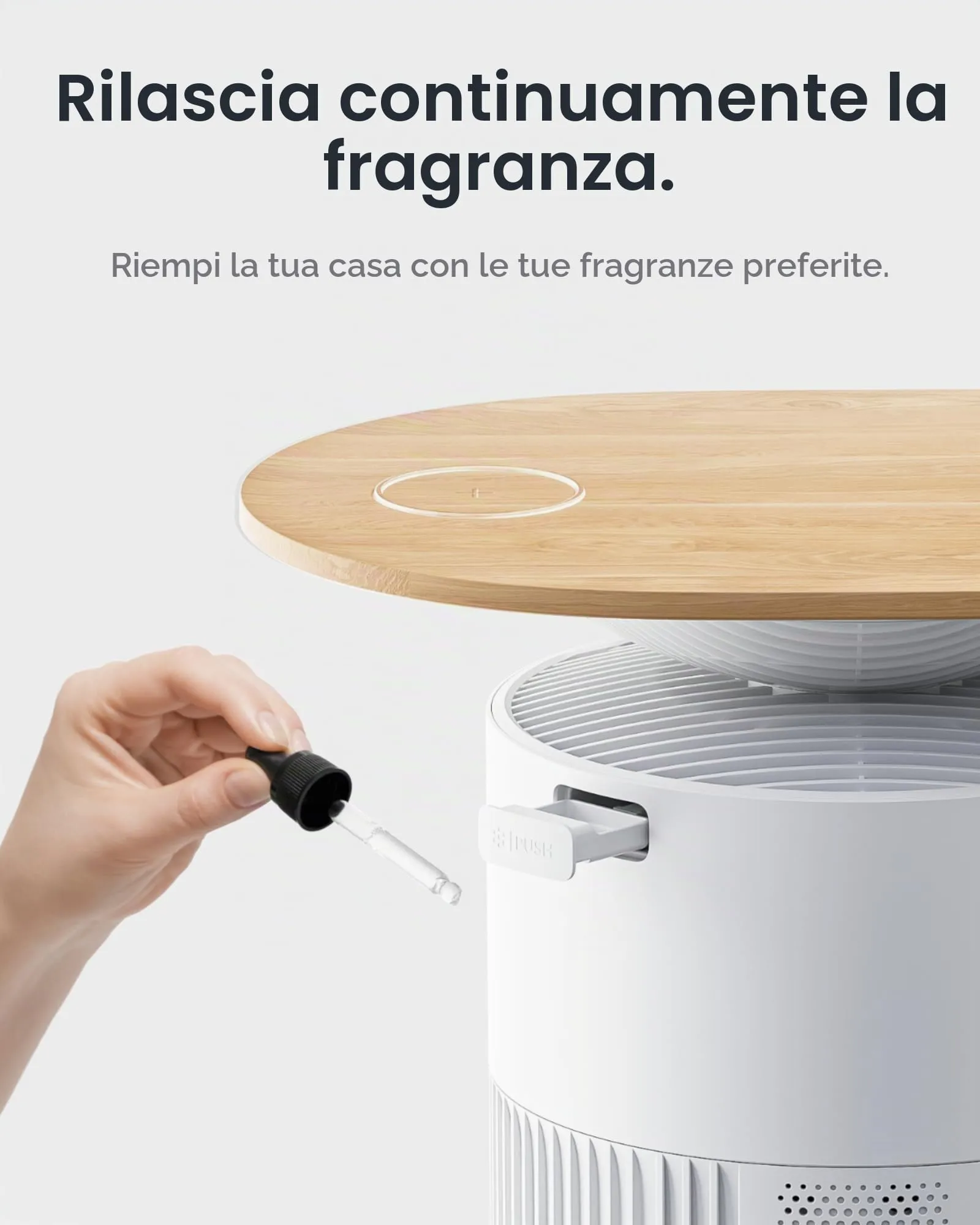SwitchBot Purificatore d'aria con App, CADR 400m³/h, Filtro HEPA, Modalità Sonno 20dB, Bianco - immagine 9