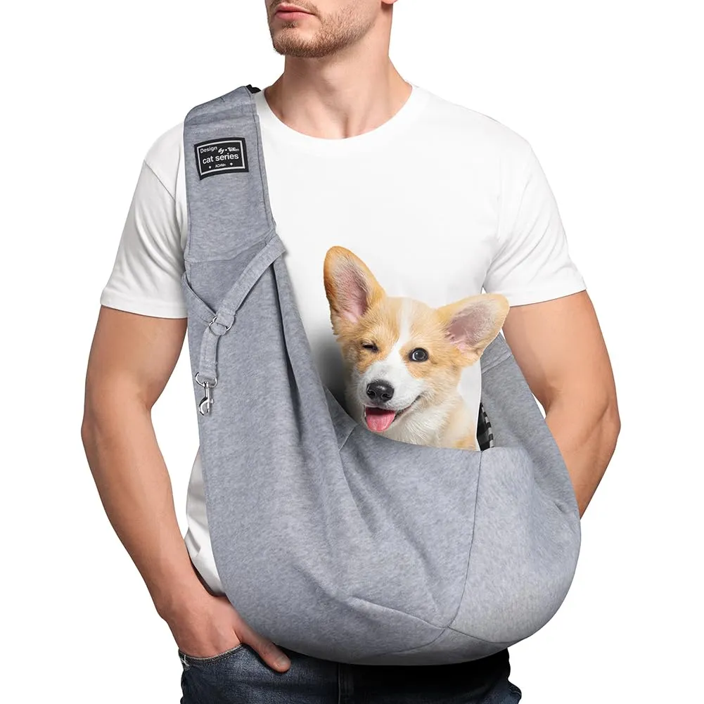 Adiwo Borsa da Viaggio per Cani e Gatti, Reversibile e Regolabile, fino a 7.5 kg - immagine 1