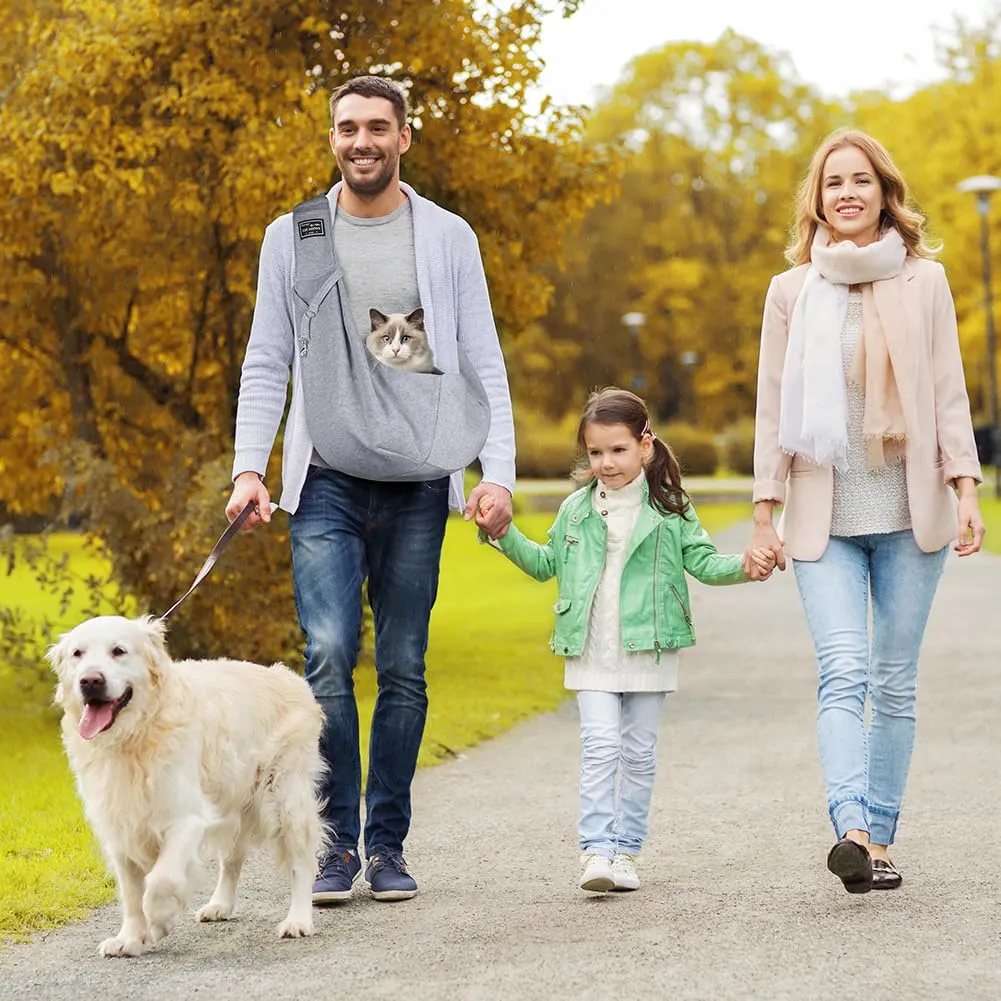 Adiwo Borsa da Viaggio per Cani e Gatti, Reversibile e Regolabile, fino a 7.5 kg - immagine 8