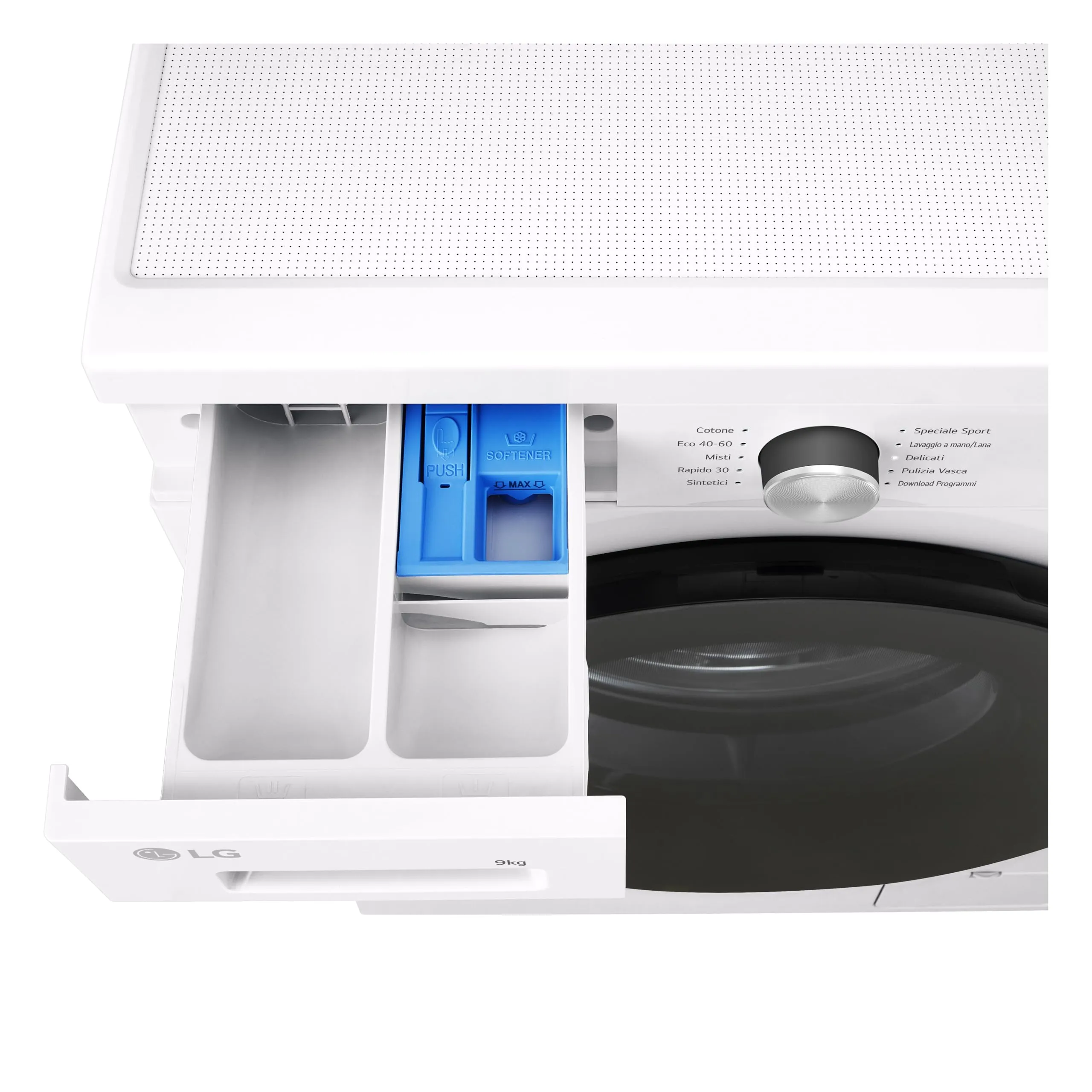 LG F4NX1009NWB Lavatrice 9 kg Carica Frontale Serie X1 Classe A 1400 giri Wi-Fi 6 Motion Direct Drive Allergy Care Essence White - immagine 15