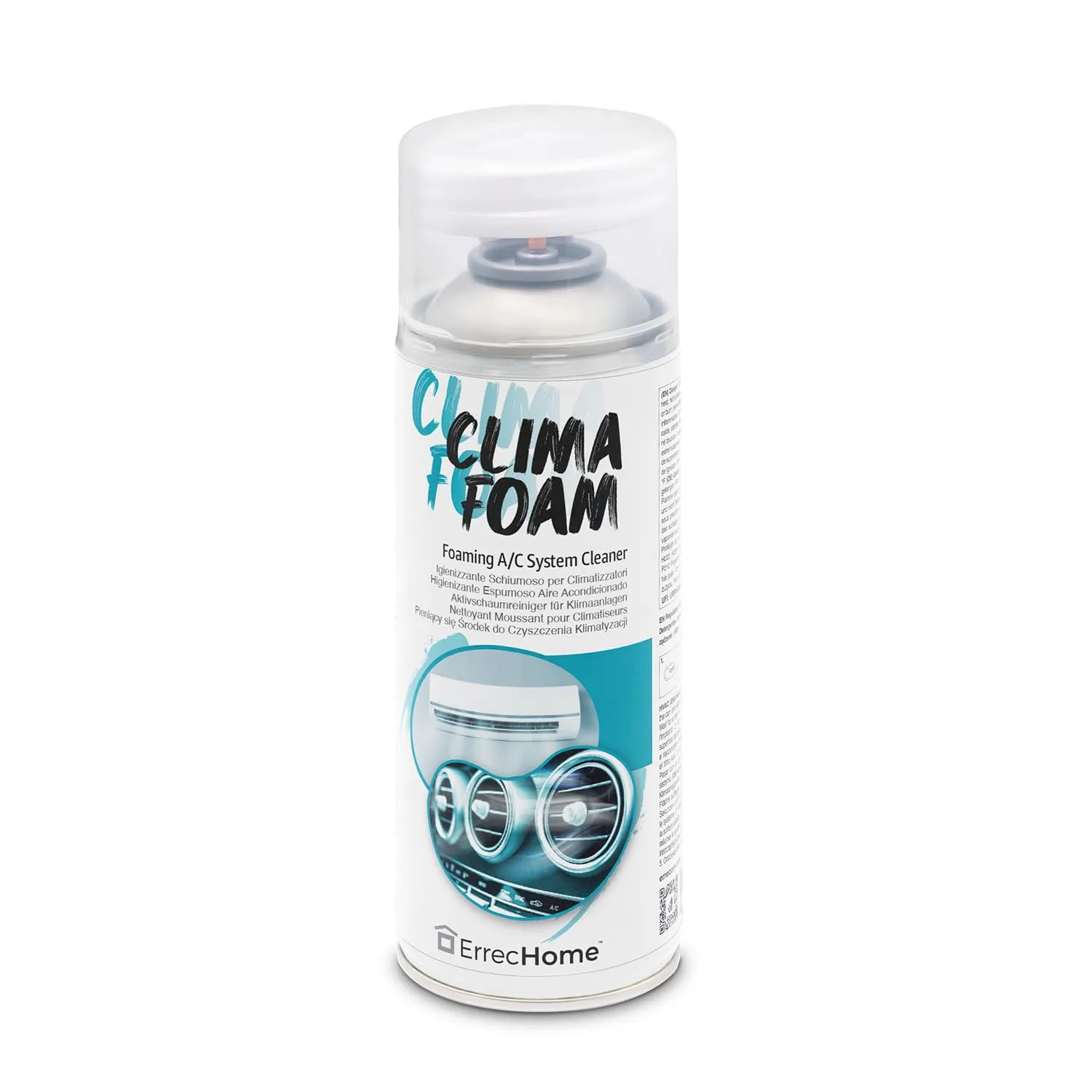 ErrecHome Clima Foam Pulitore Schiumoso per Climatizzatore, 400 mL - immagine 1